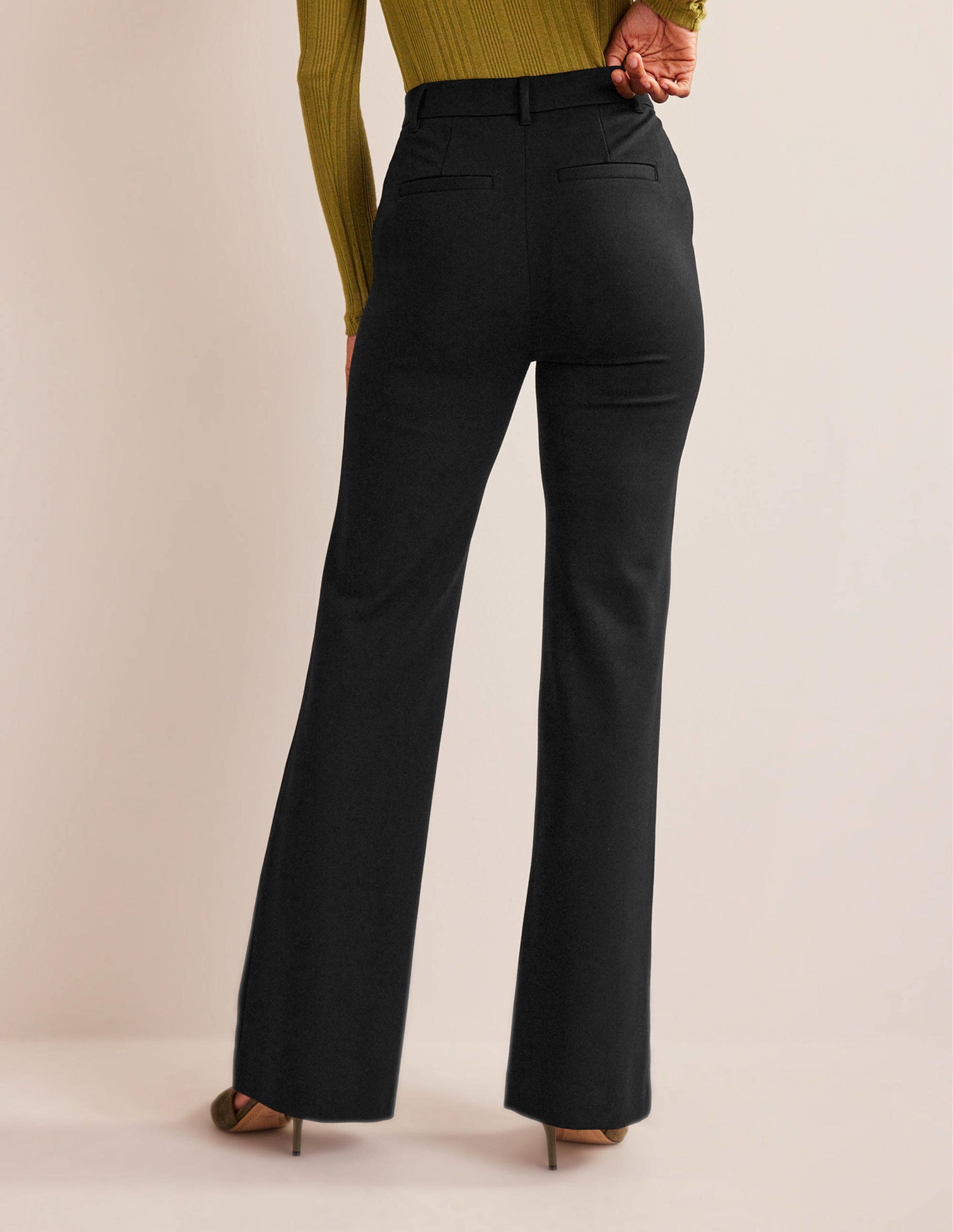 Brompton Ponte Trousers-Black-3