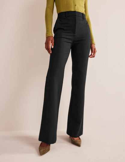 Brompton Ponte Trousers-Black-4