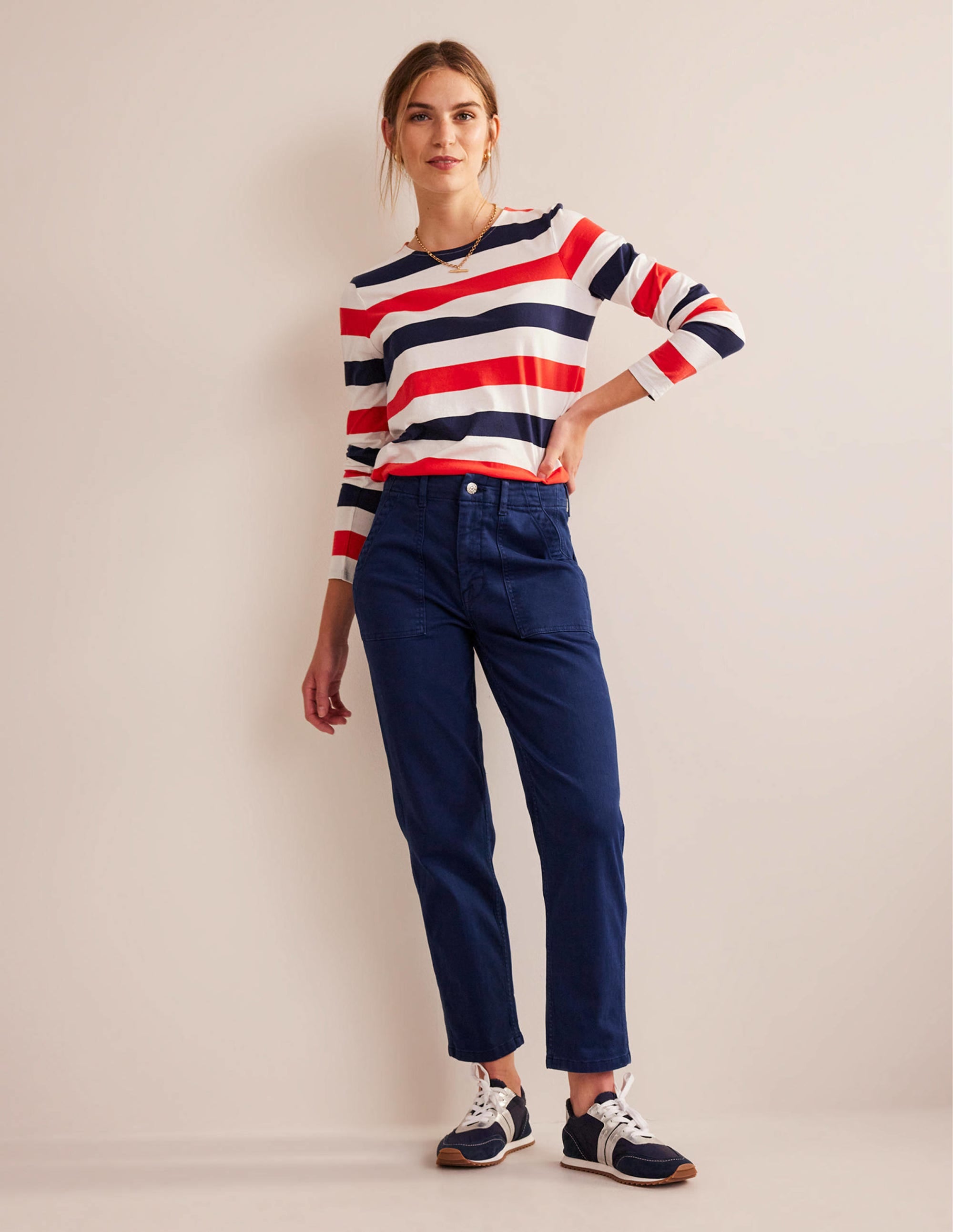 Kensington Freizeithose-Marineblau - Image 1