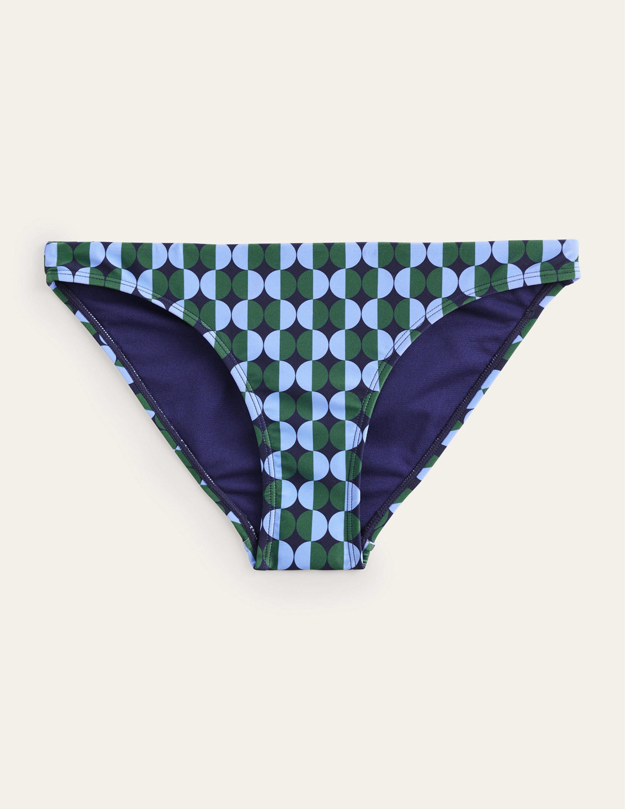 Bas de bikini intemporel-Barbeau, motif Multi Géo - Image 5