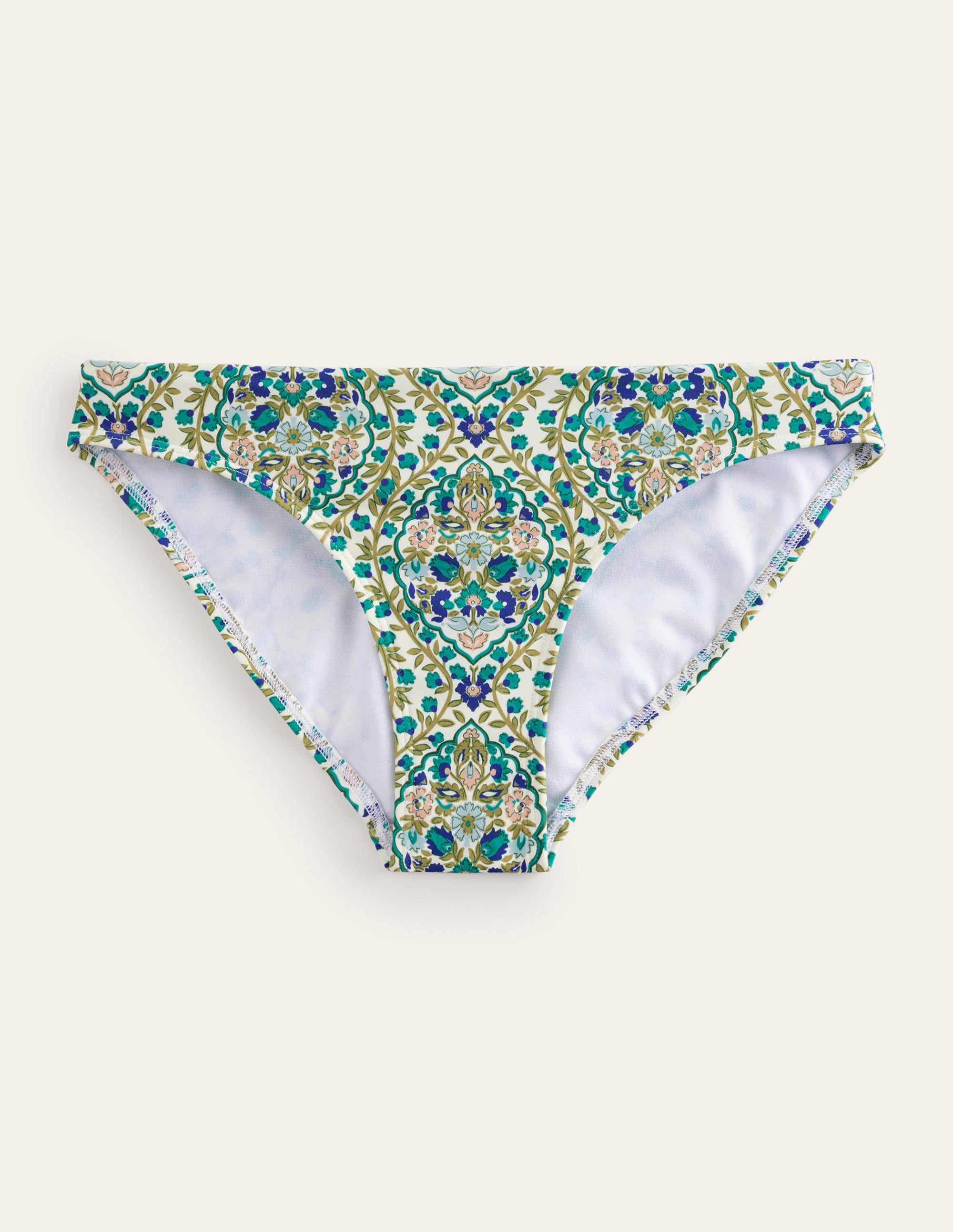 Bas de bikini intemporel-Roseau de rivière, motif Vine Terrace - Image 6