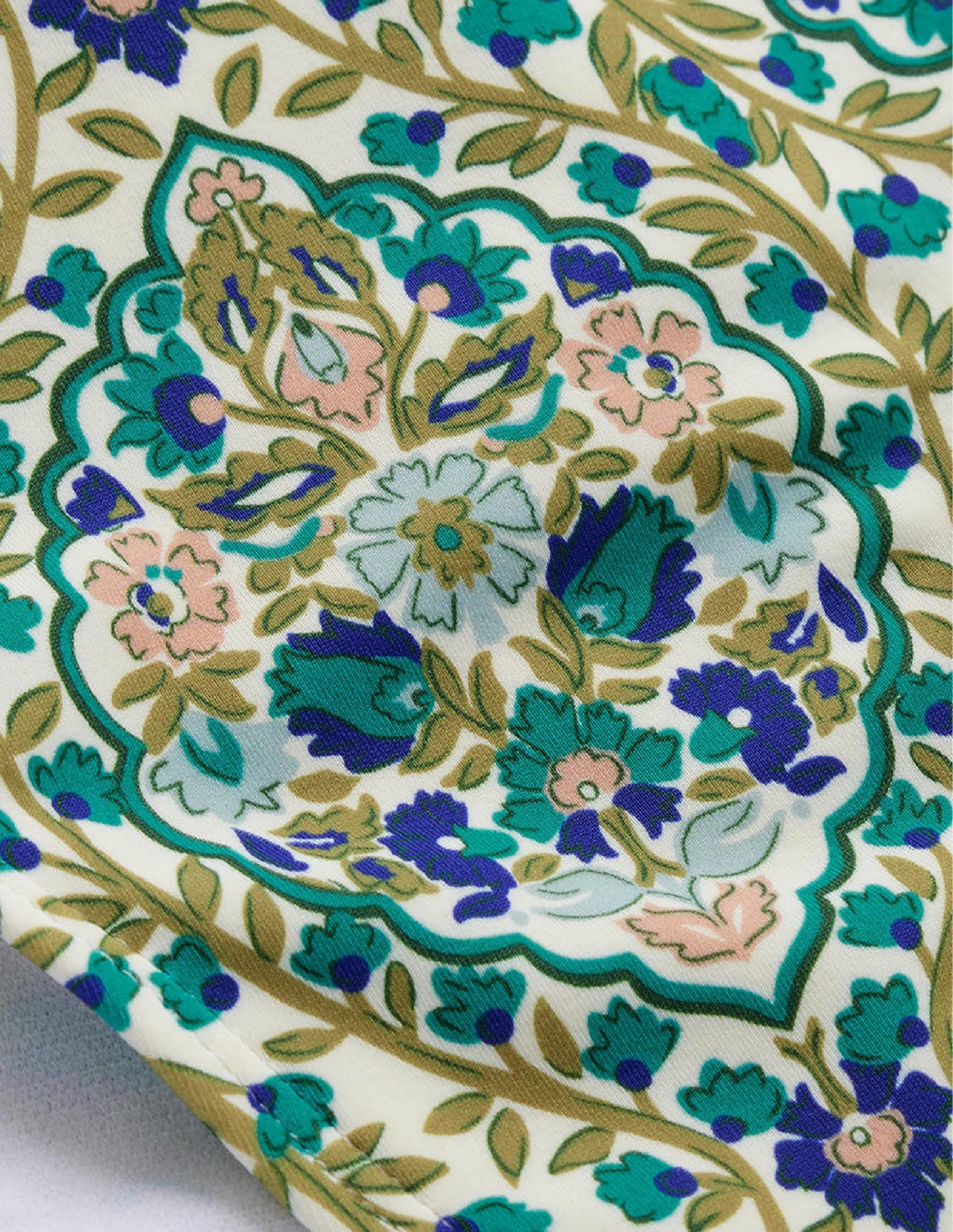 Bas de bikini intemporel-Roseau de rivière, motif Vine Terrace - Image 7