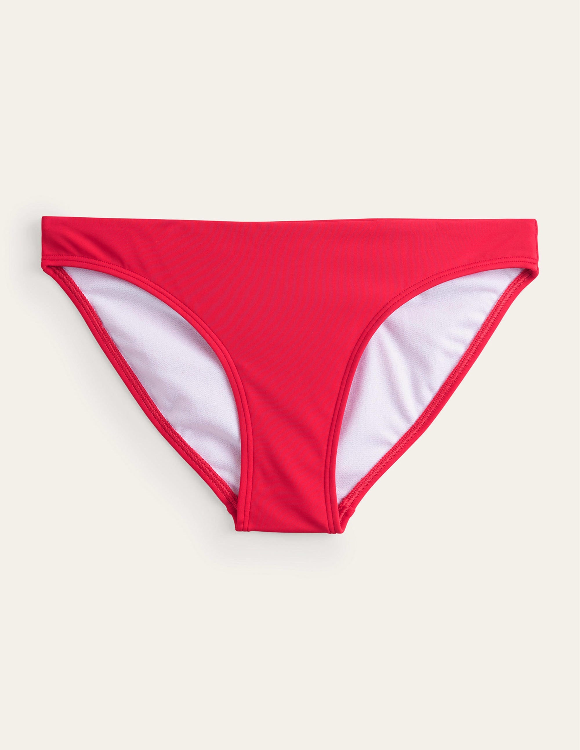 Bas de bikini intemporel-Rouge - Image 5