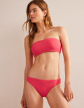Bas de bikini intemporel-Baie rose