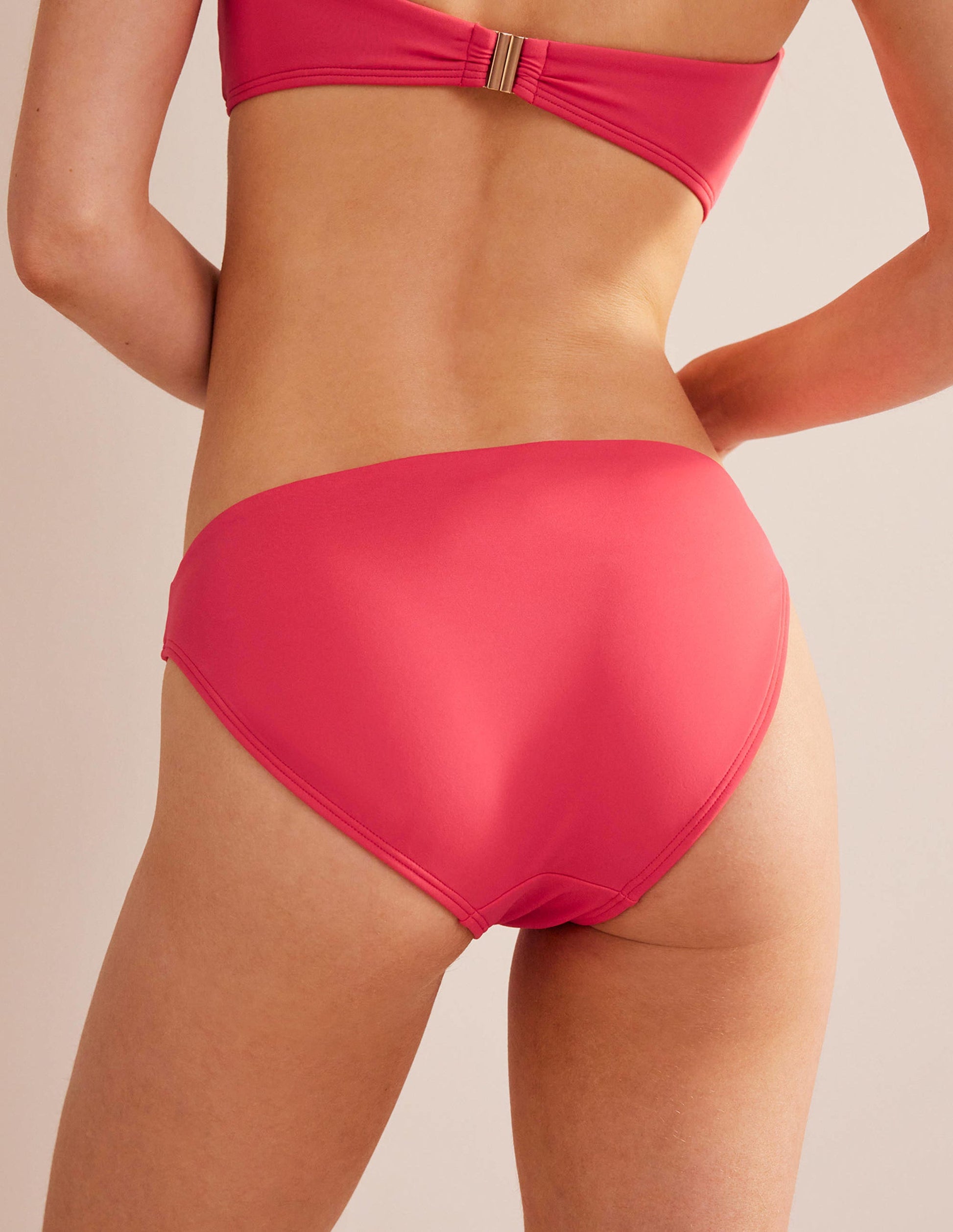 Bas de bikini intemporel-Baie rose-3