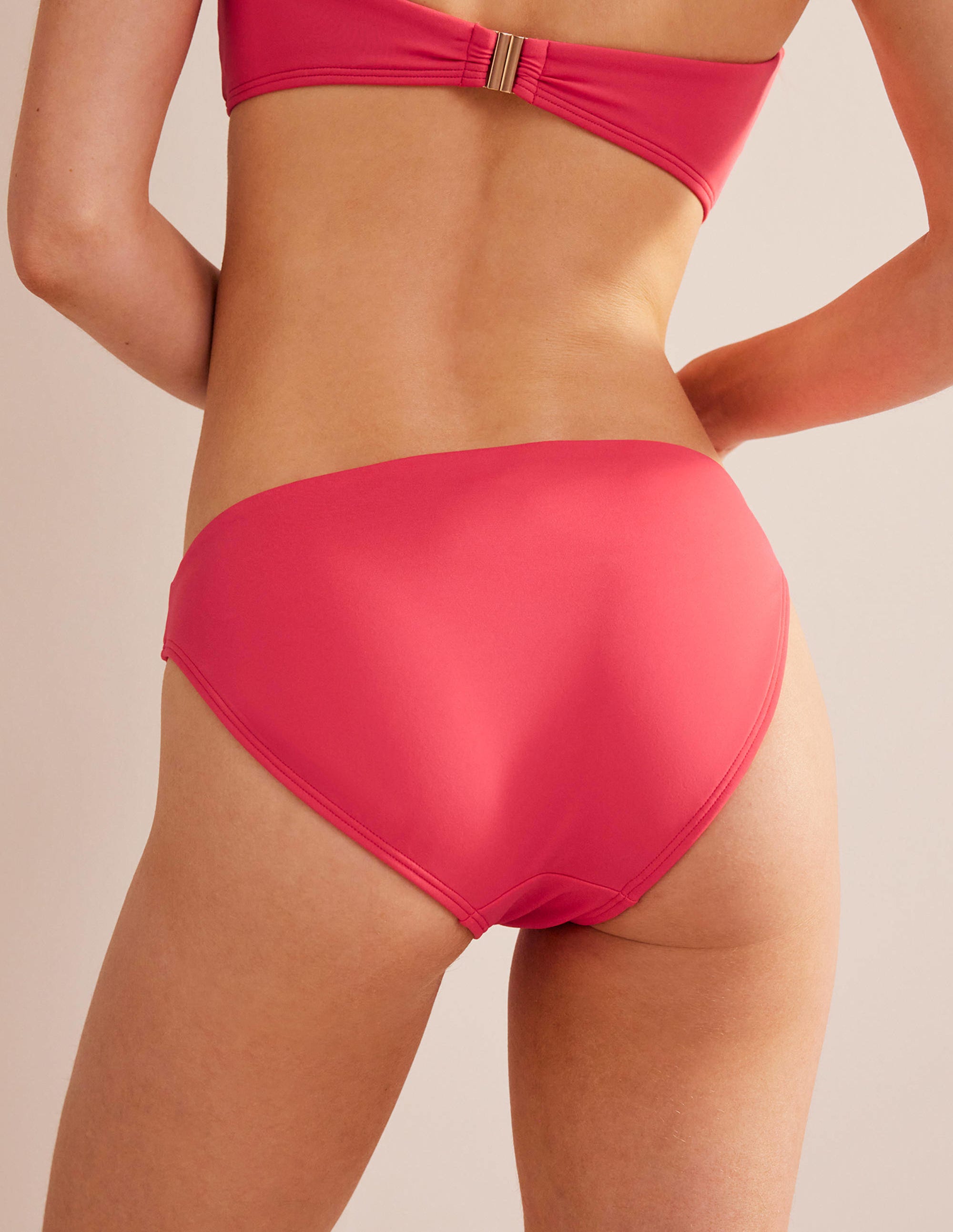 Bas de bikini intemporel-Baie rose - Image 3