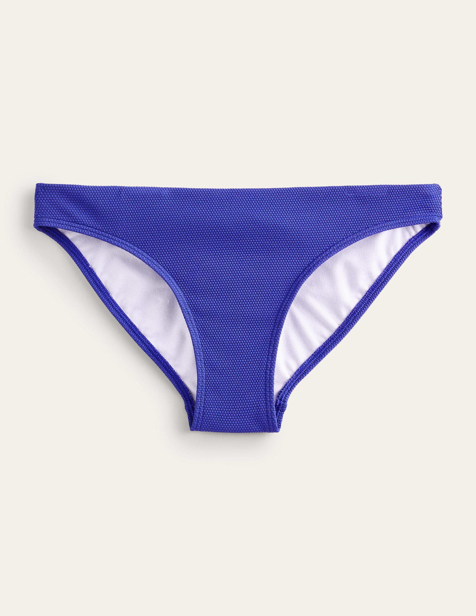 Arezzo Strukturierte Bikinihose-Kobaltblau Honigwabe - Image 5