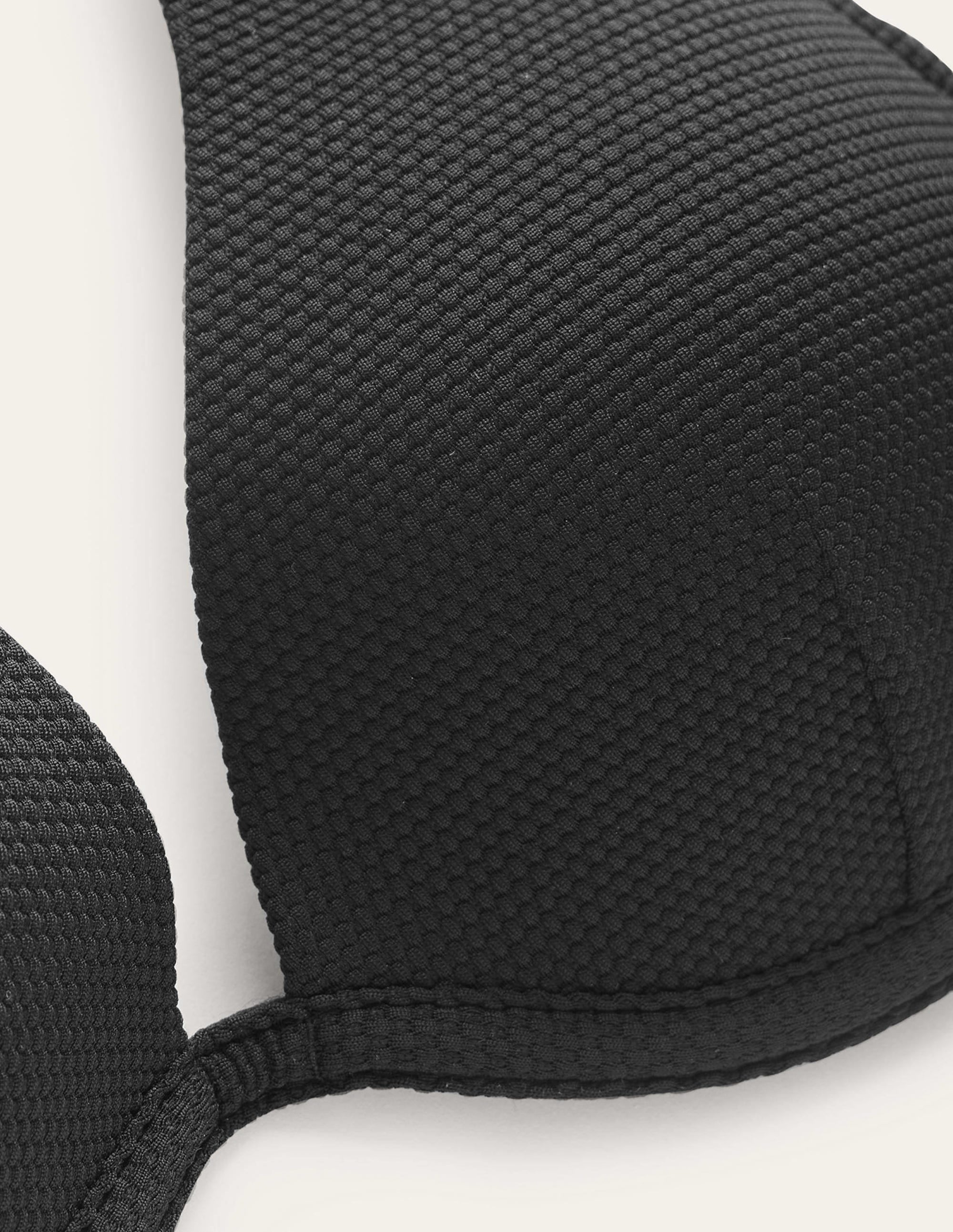 Haut de bikini push-up à armatures-Noir rayon de miel - Image 6