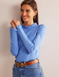 Top volanté ultra-doux-Marina