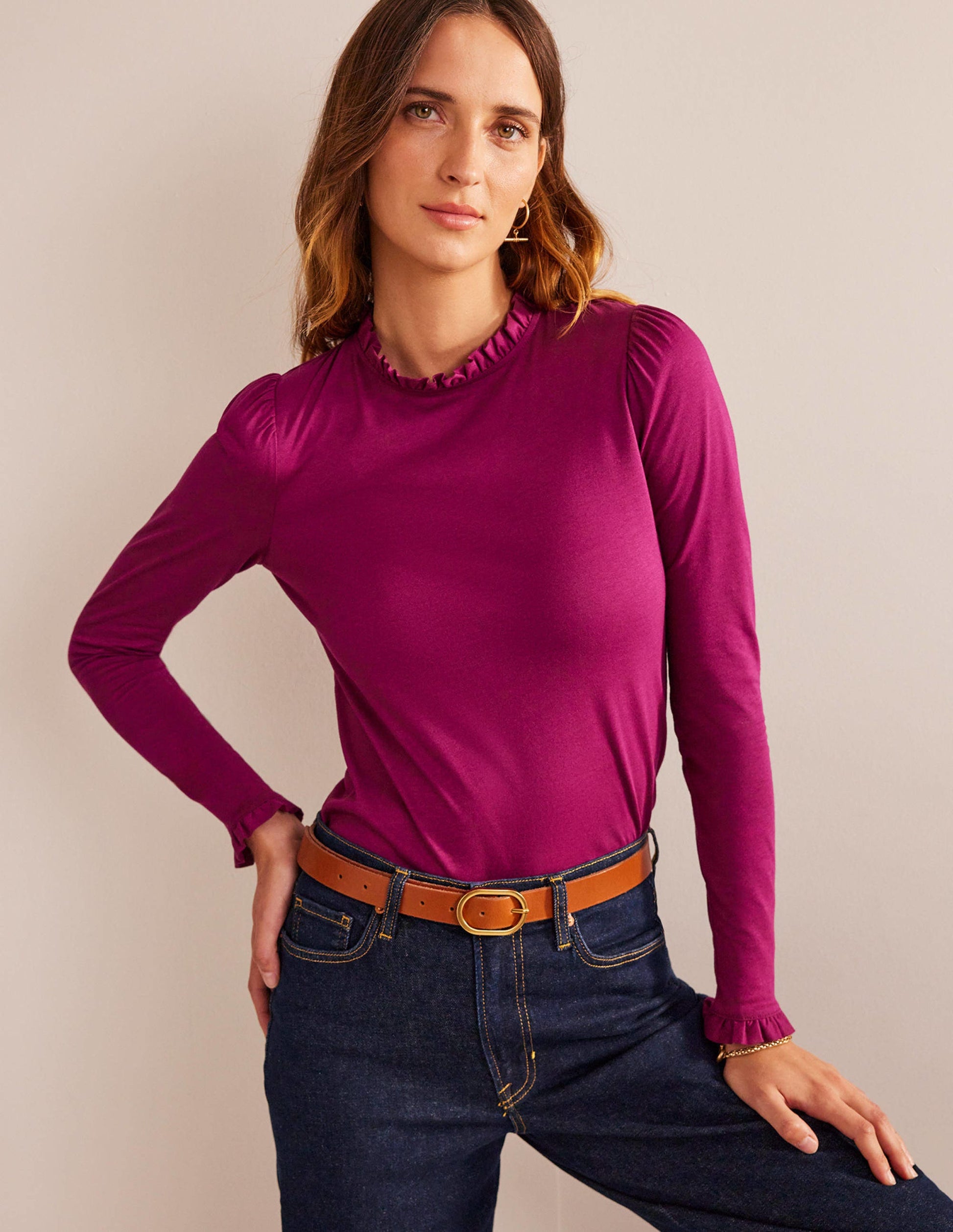 Top volanté ultra-doux-Prune de Damas-4