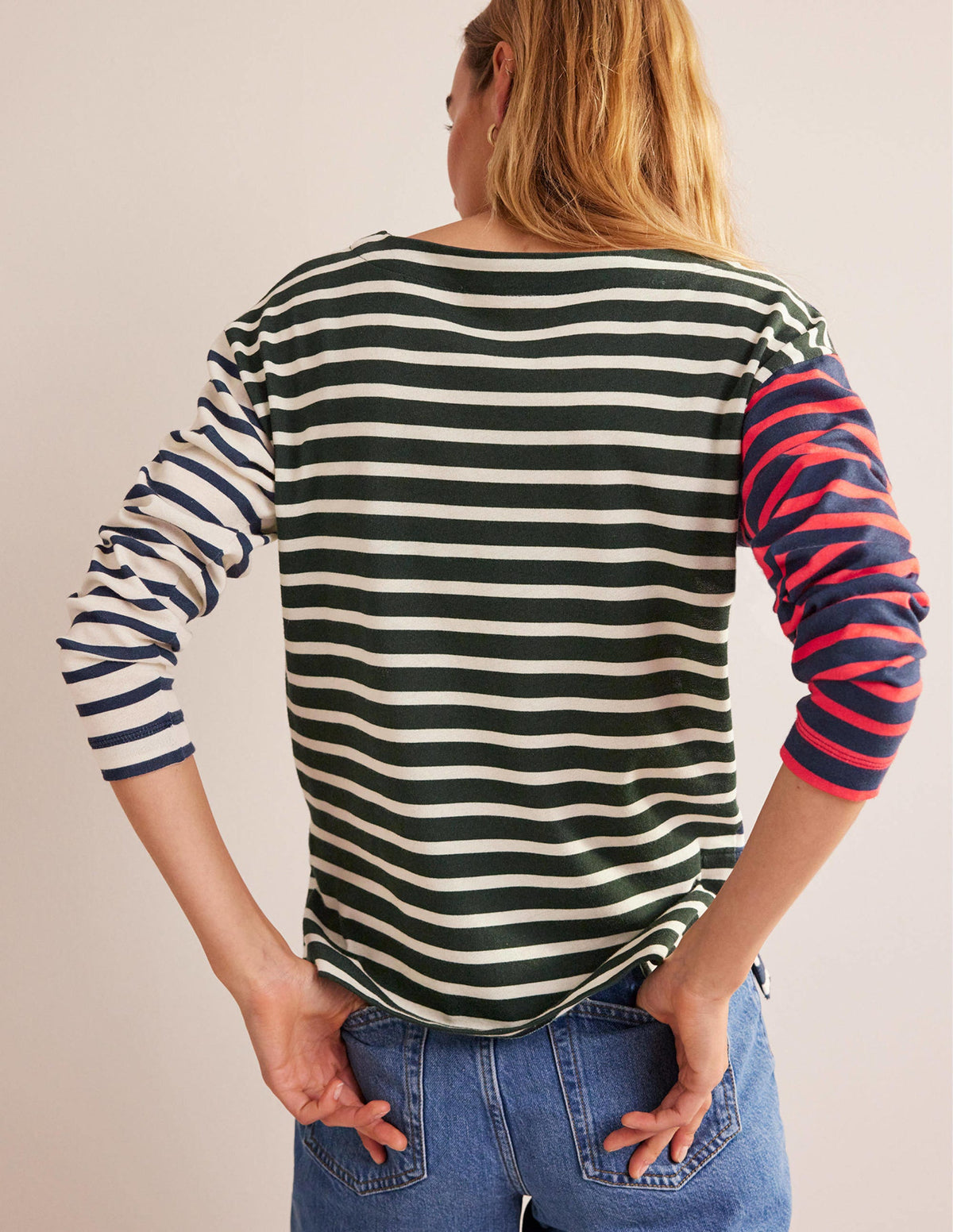 Sophie Hotchpotch Breton-Oberteil-Kuddelmuddel Bunt Gestreift - Image 3