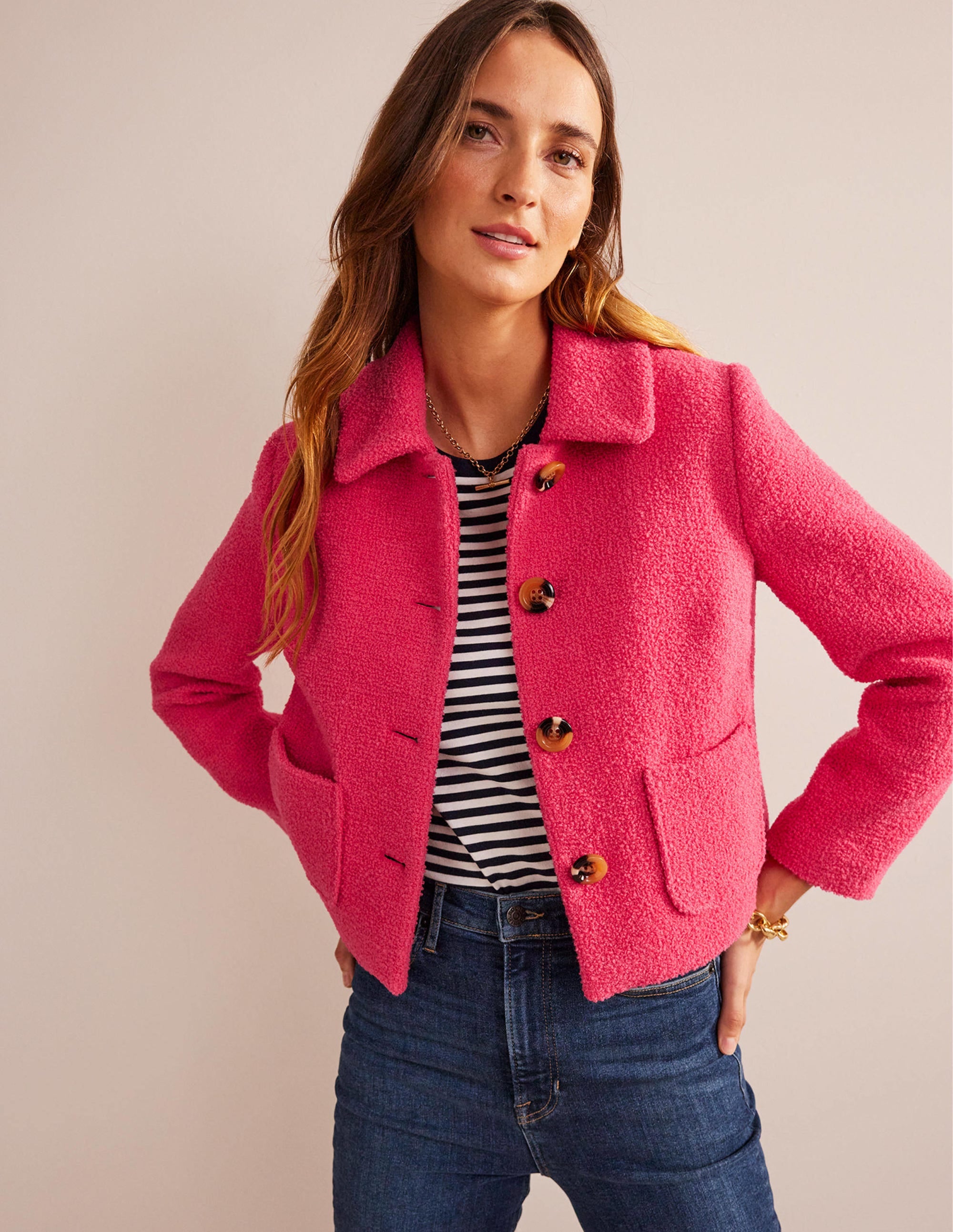 Rye Kurze Jacke-Teebeere - Image 1
