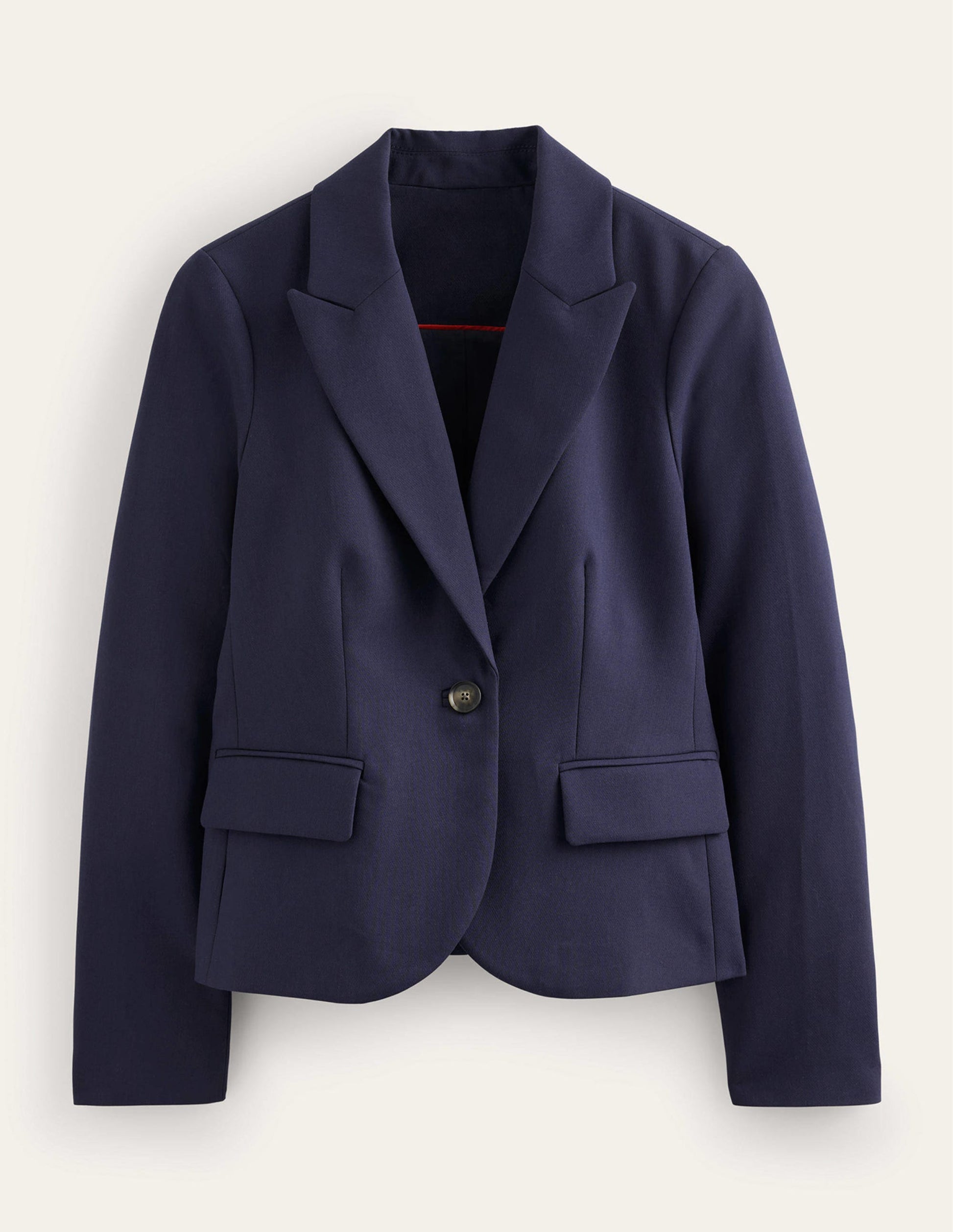 The Canonbury Tailored Blazer-Navy-6