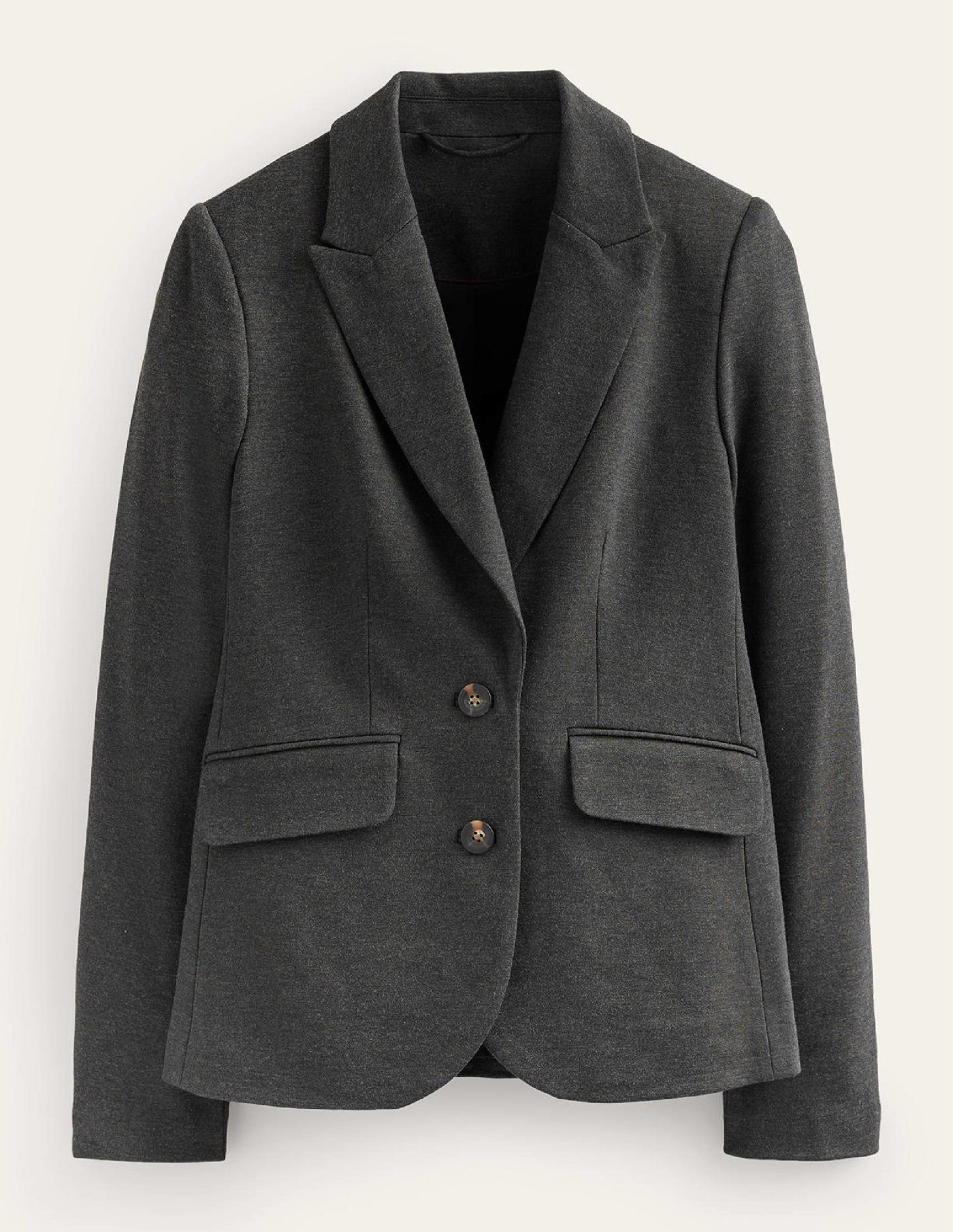 Blazer Marylebone en point de Rome-Anthracite chiné