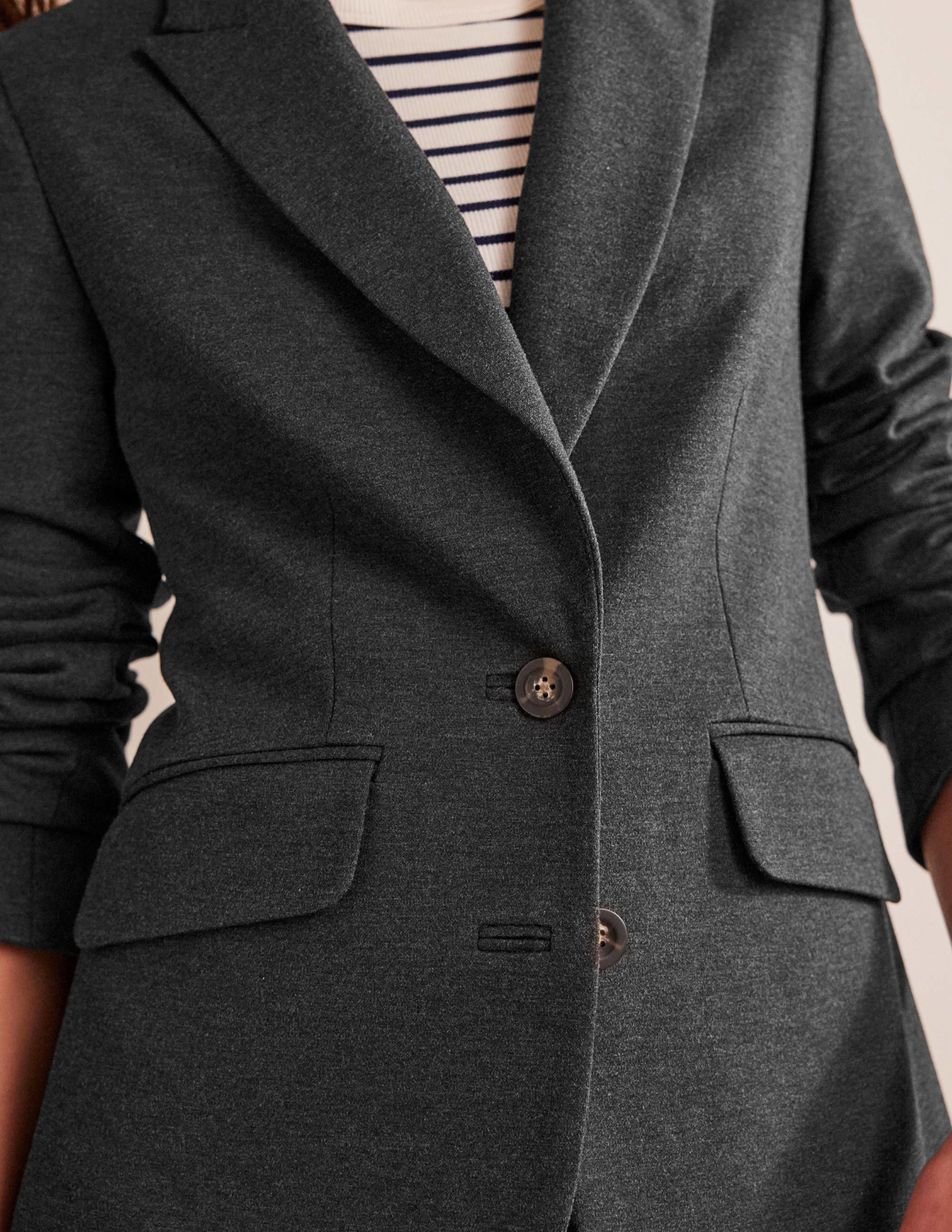 Marylebone Ponte-Blazer-Anthrazit Meliert - Image 2