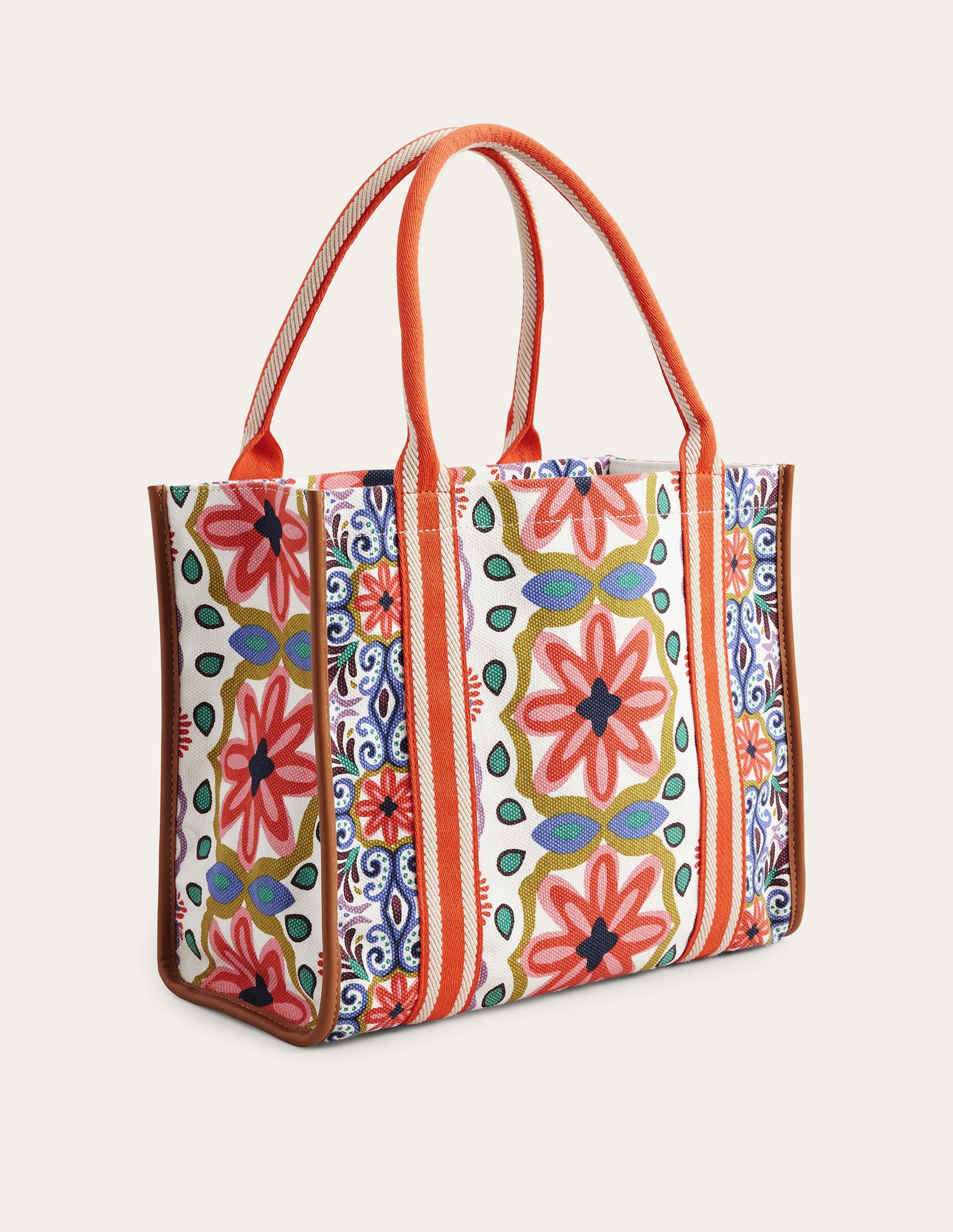 Tilda Canvas-Tragetasche-Geometrisches Gobelinmuster-2
