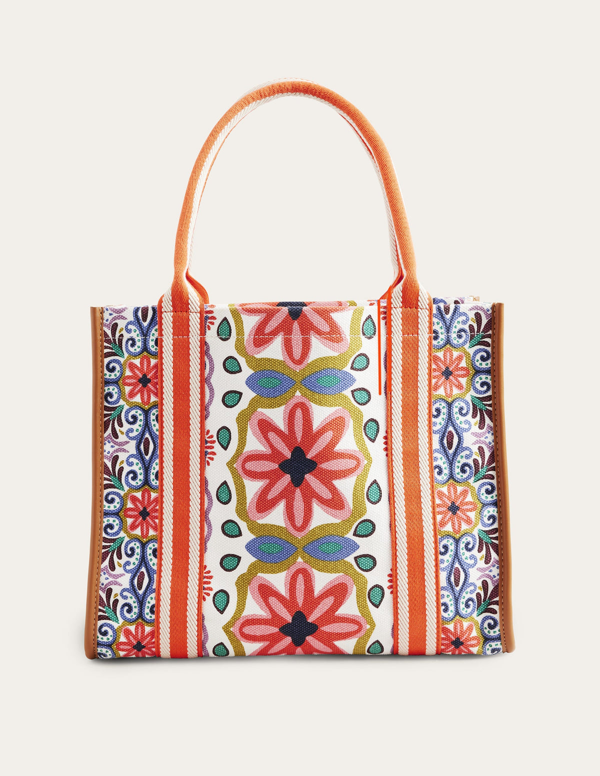 Tilda Canvas-Tragetasche-Geometrisches Gobelinmuster-1