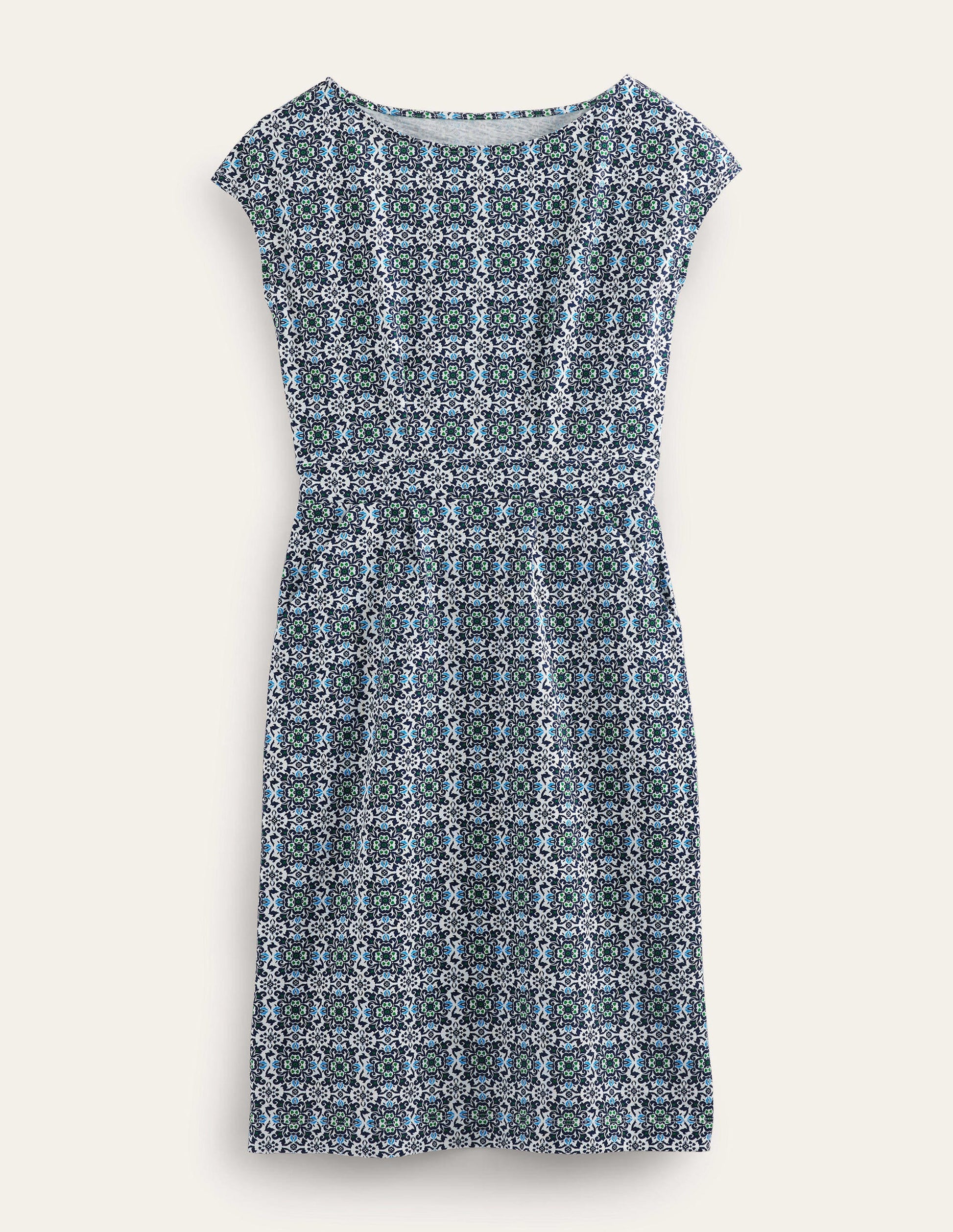 Florrie Jerseykleid-Französisches Marineblau, Opulent Pome-5