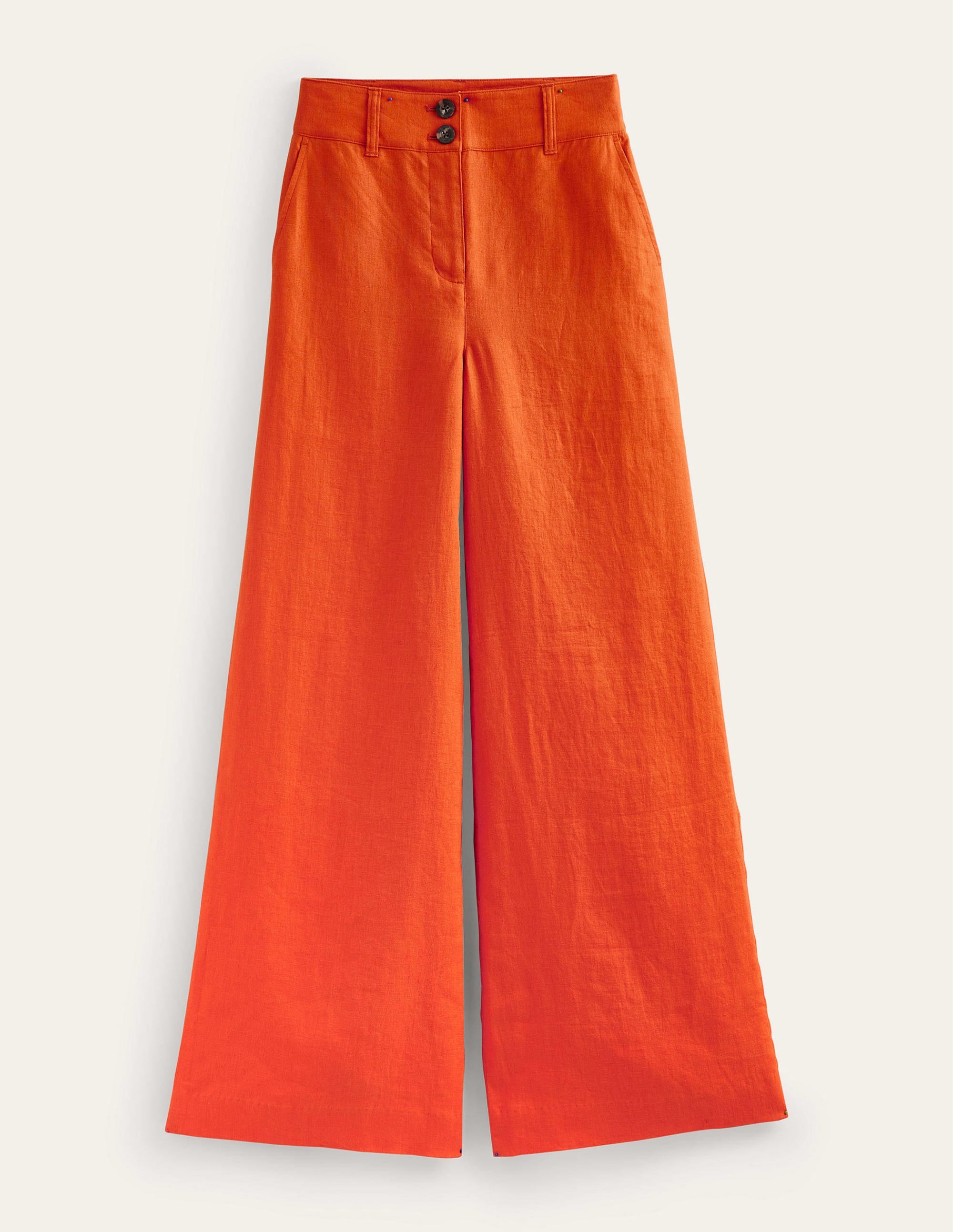 Leinenhose Highbury-Kumquatorange - Image 6