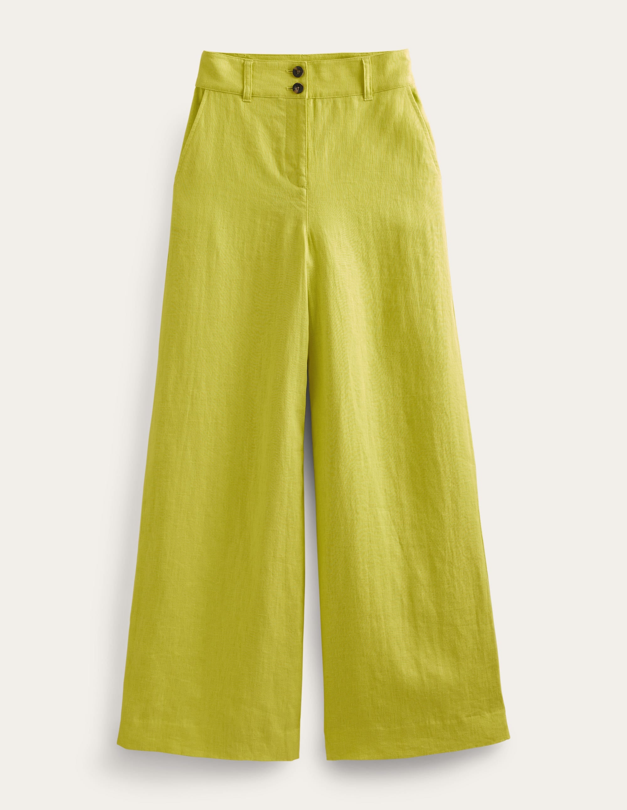 Pantalon Highbury en lin-Agrume - Image 6