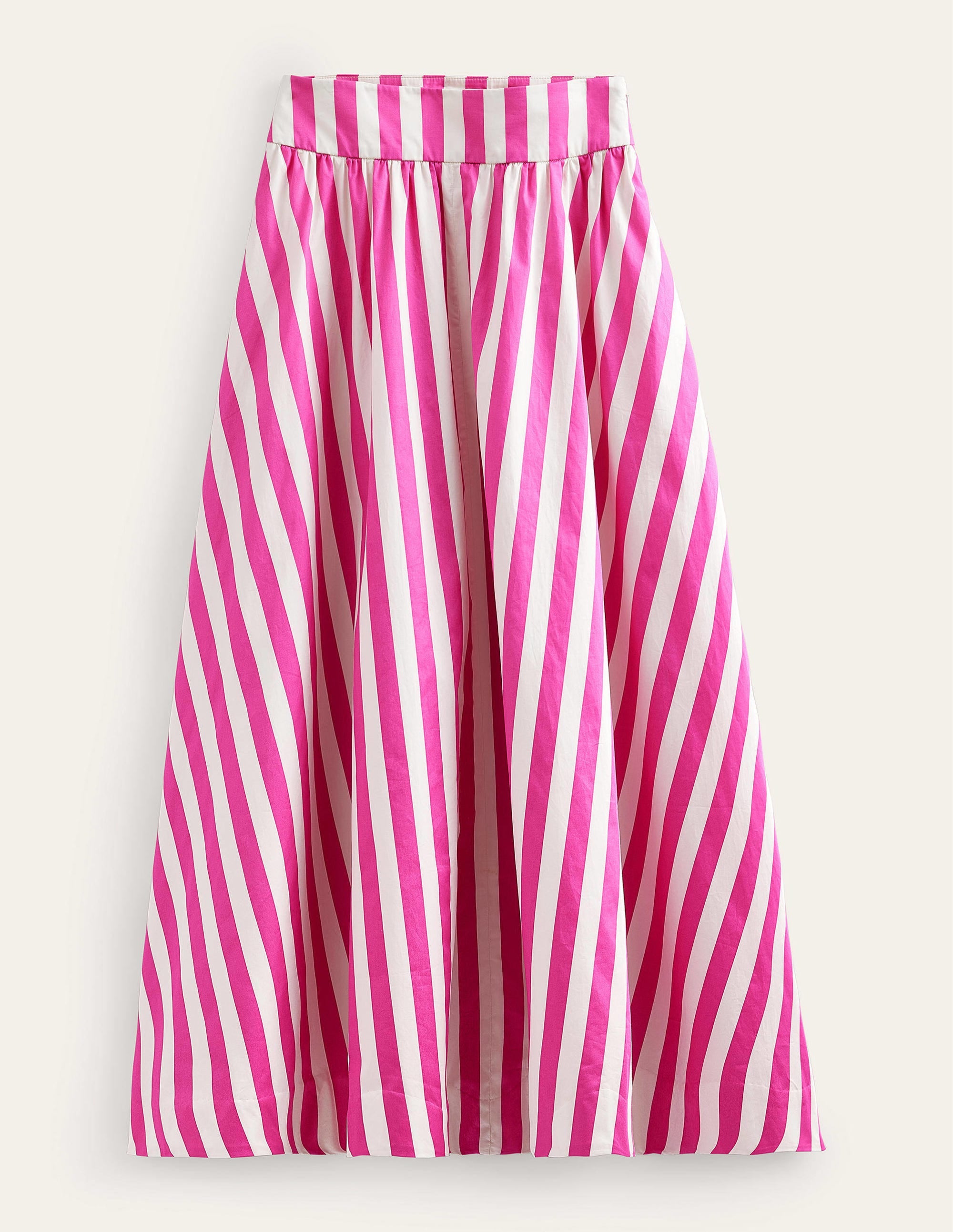 Jupe longue ample-Rayé rose - Image 8