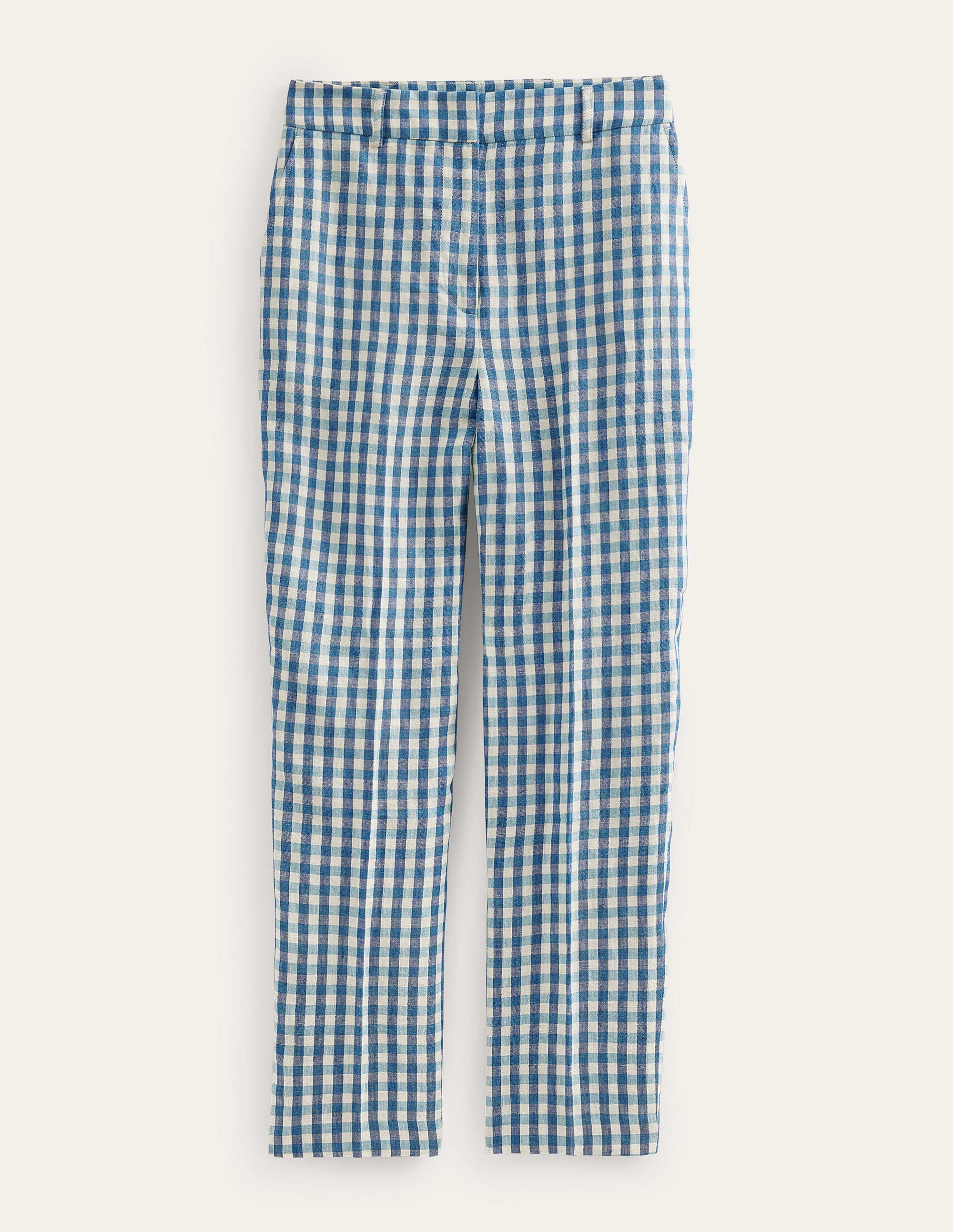 Kew Leinenhose-Kariert - Image 8