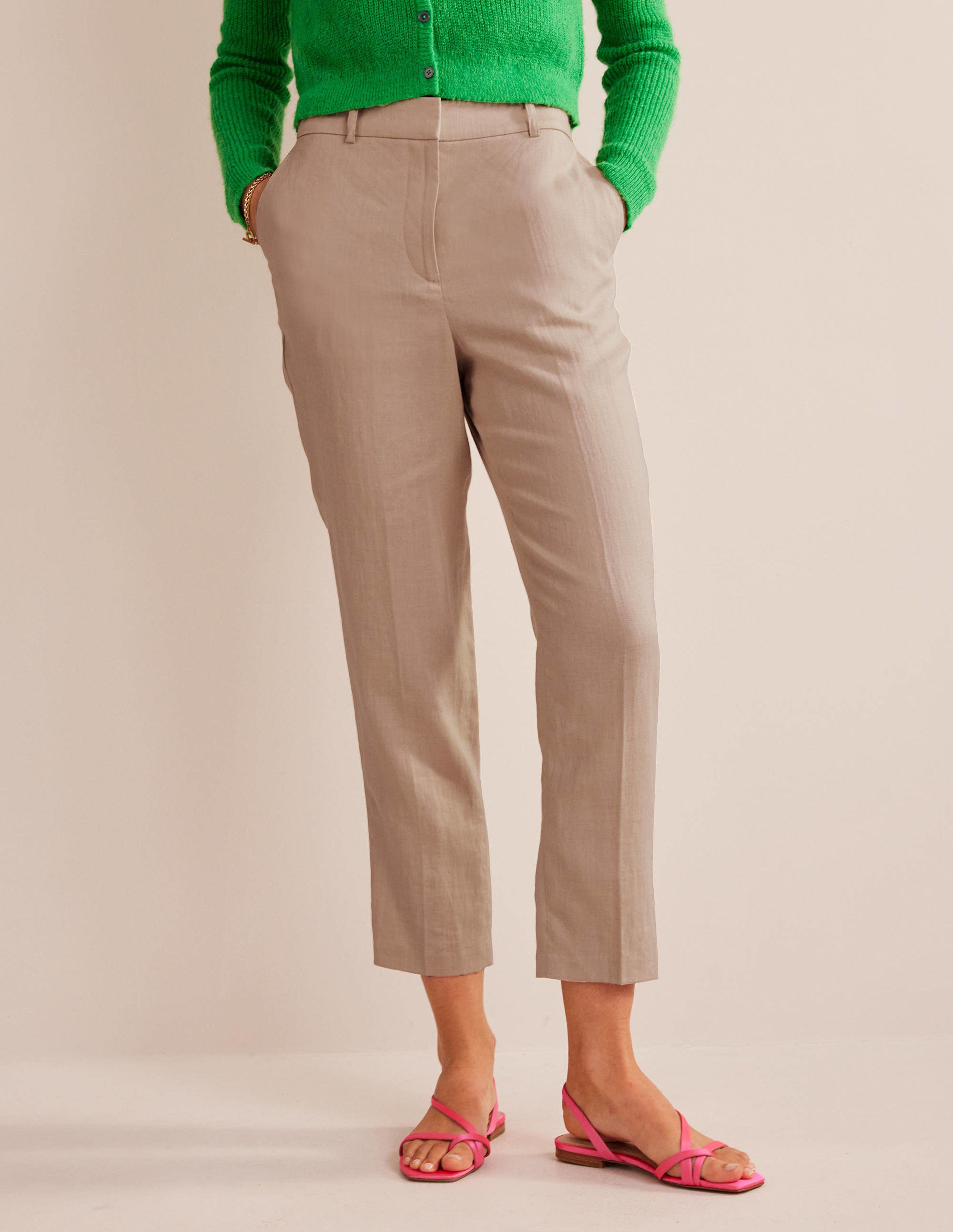 Pantalon Kew en lin-Corde - Image 4