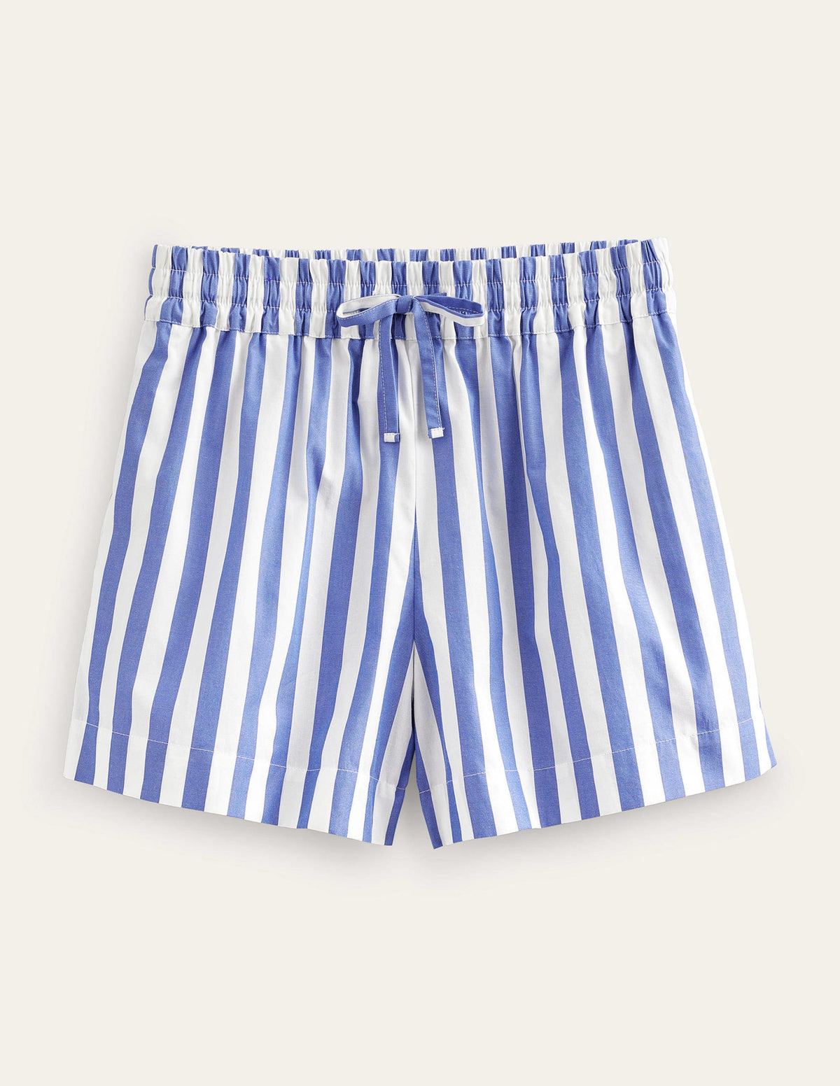 Baumwollshorts zum Hineinschlüpfen-Blau, Gestreift - Image 6