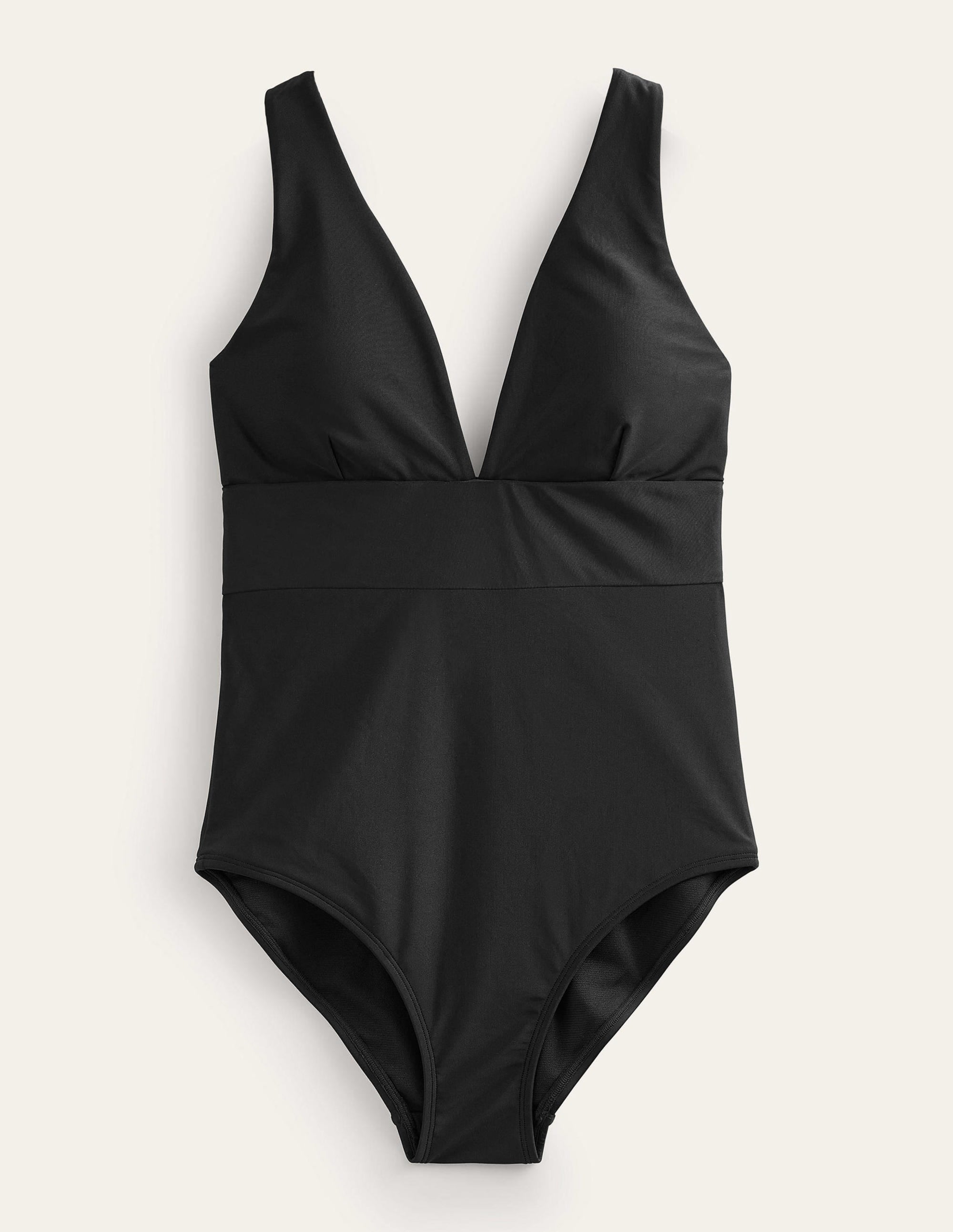 Porto V-neck Swimsuit-Black - Image 7
