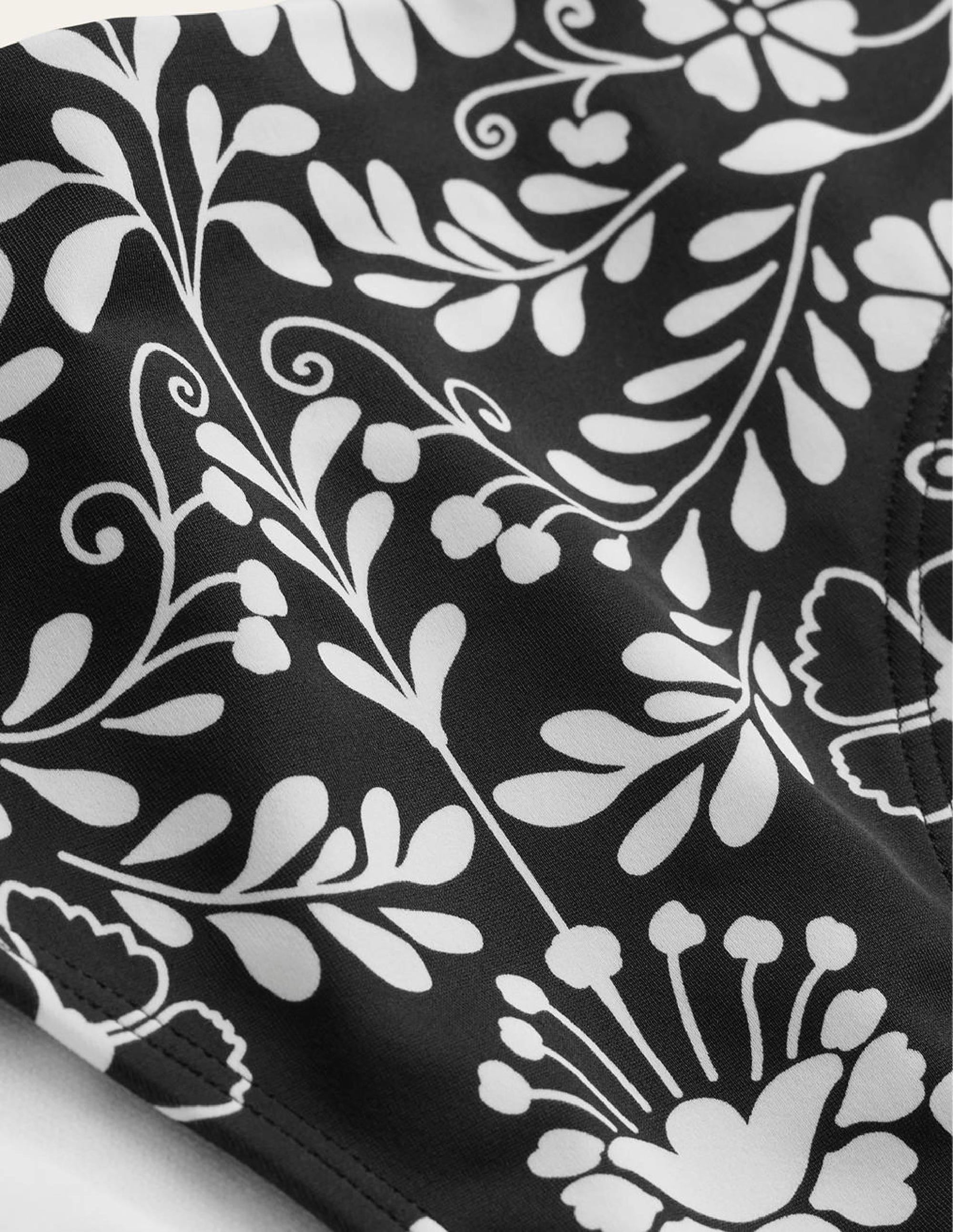 Classic Bikini Bottoms-Nero, Gardenia Sprig - Image 6