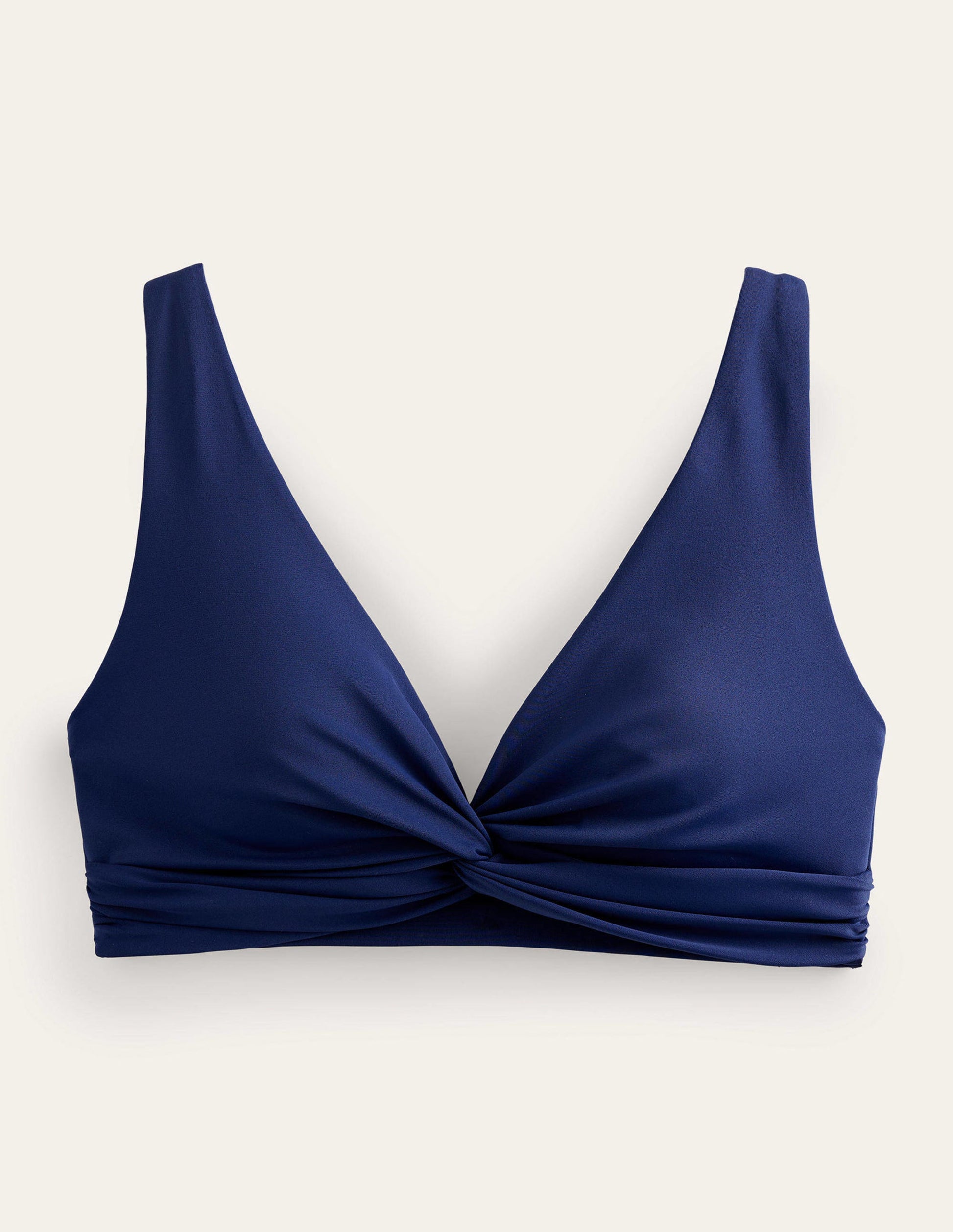Twisted Classic Bikini Top-French Navy-5