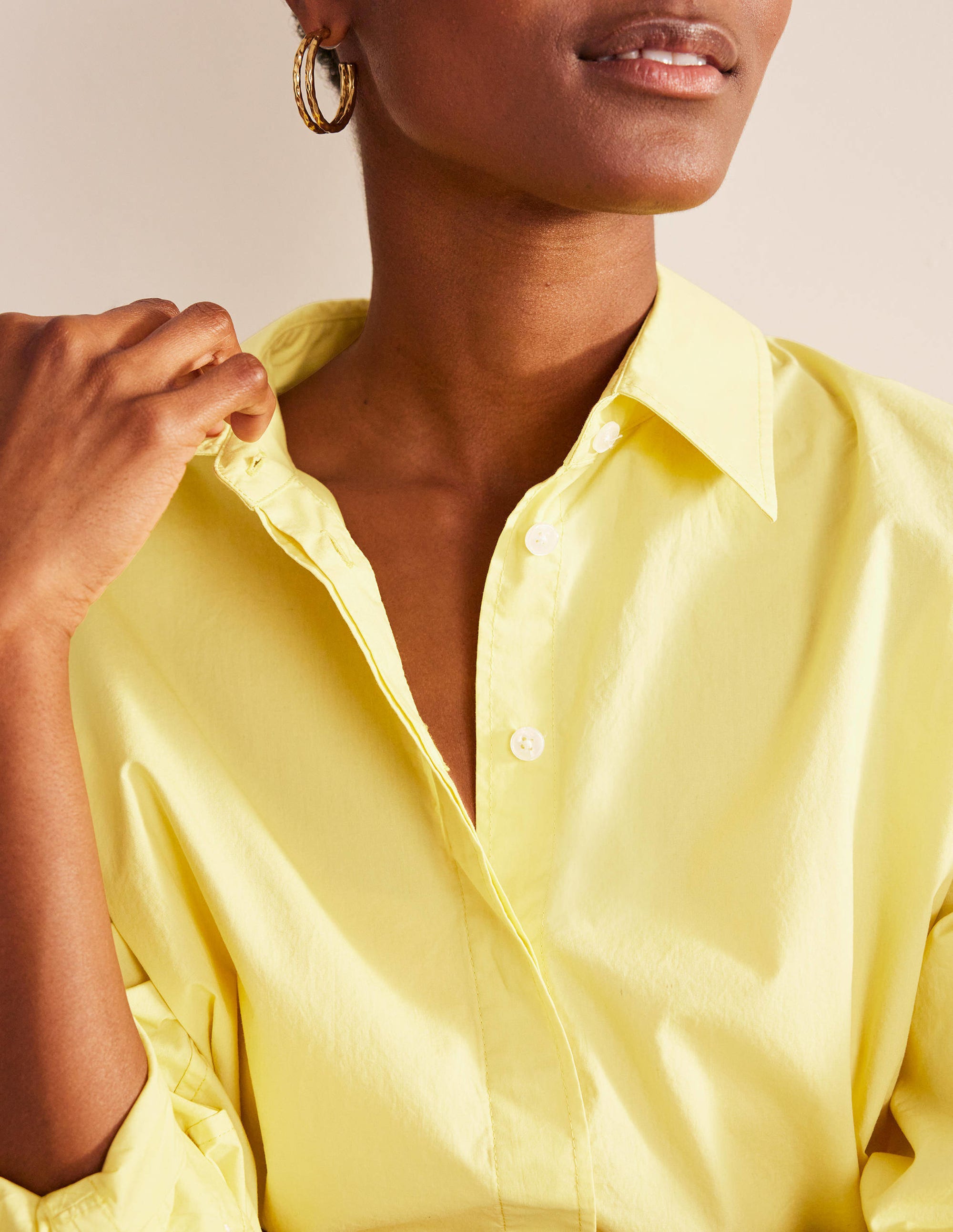 Chemise oversize en coton-Ananas - Image 2