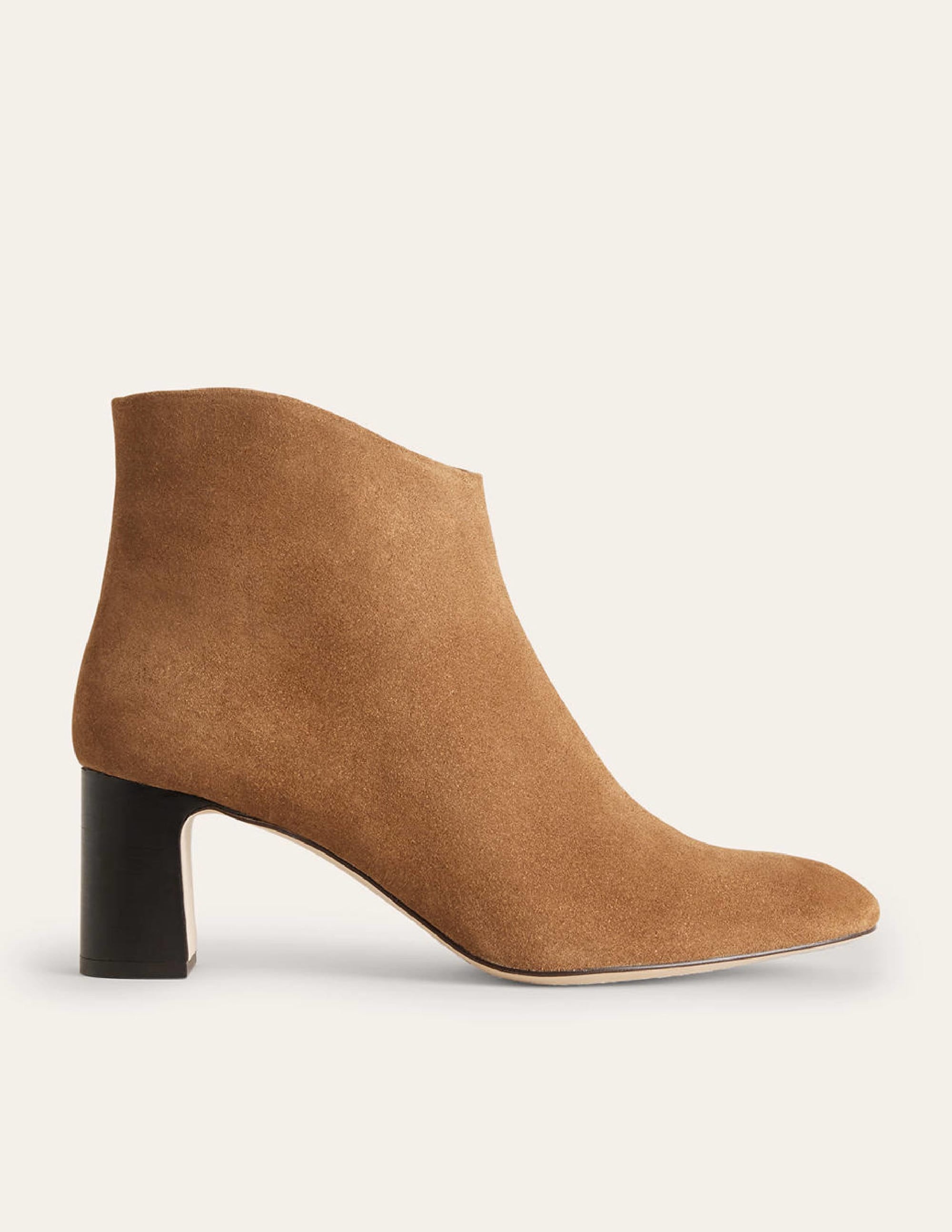 Bottines en daim-Mordoré - Image 2