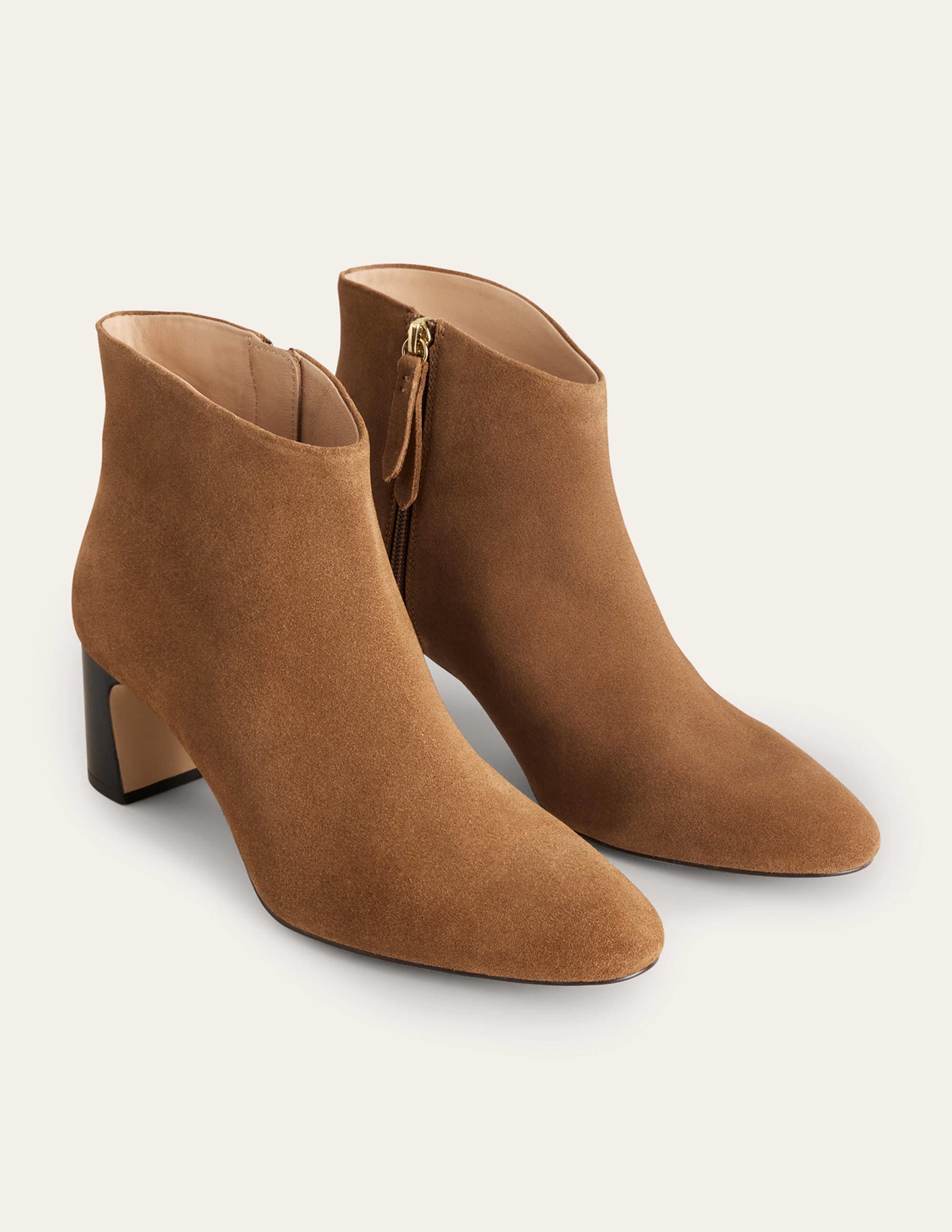 Bottines en daim-Mordoré - Image 3