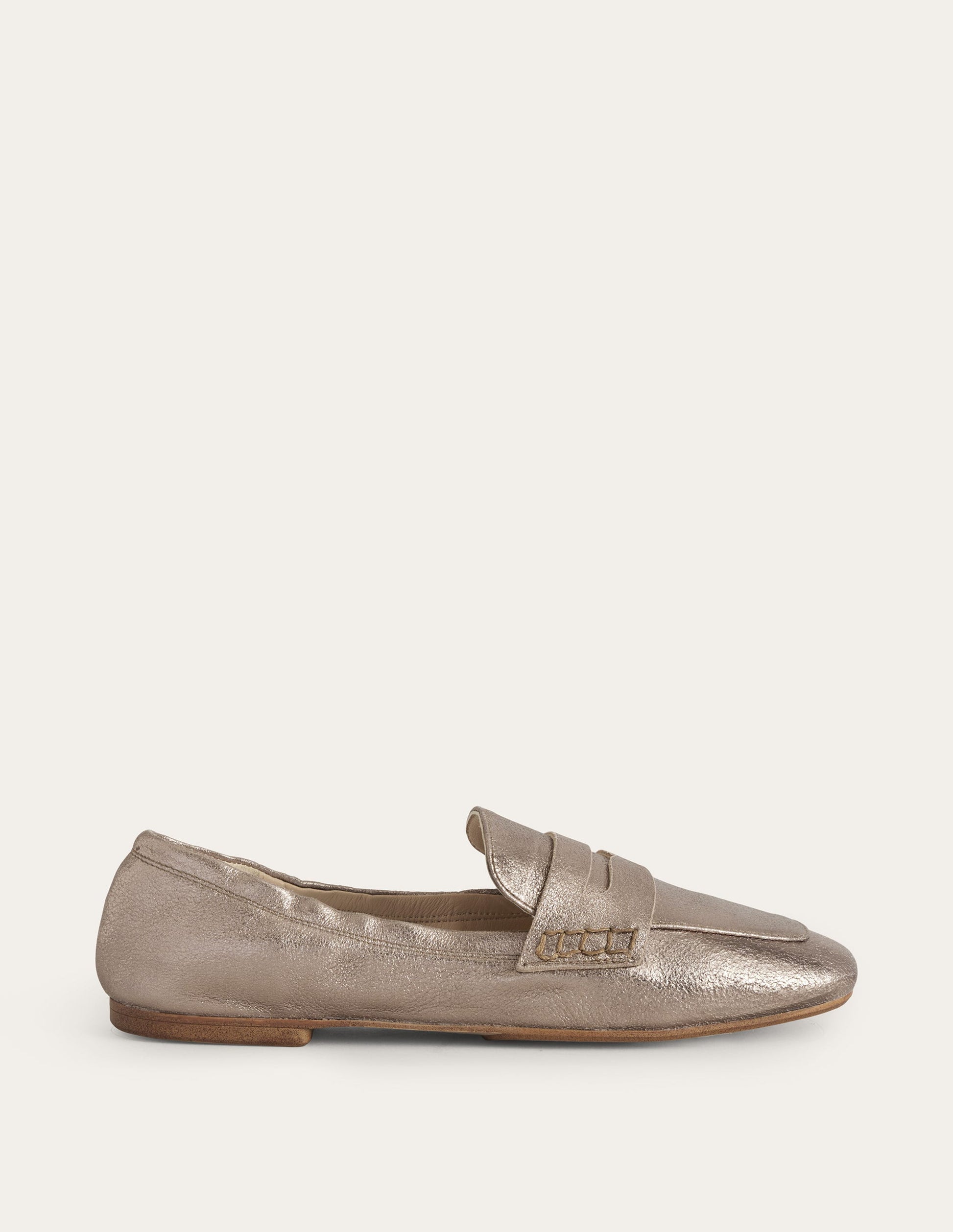 Loafer mit flexibler Sohle-Gold-1