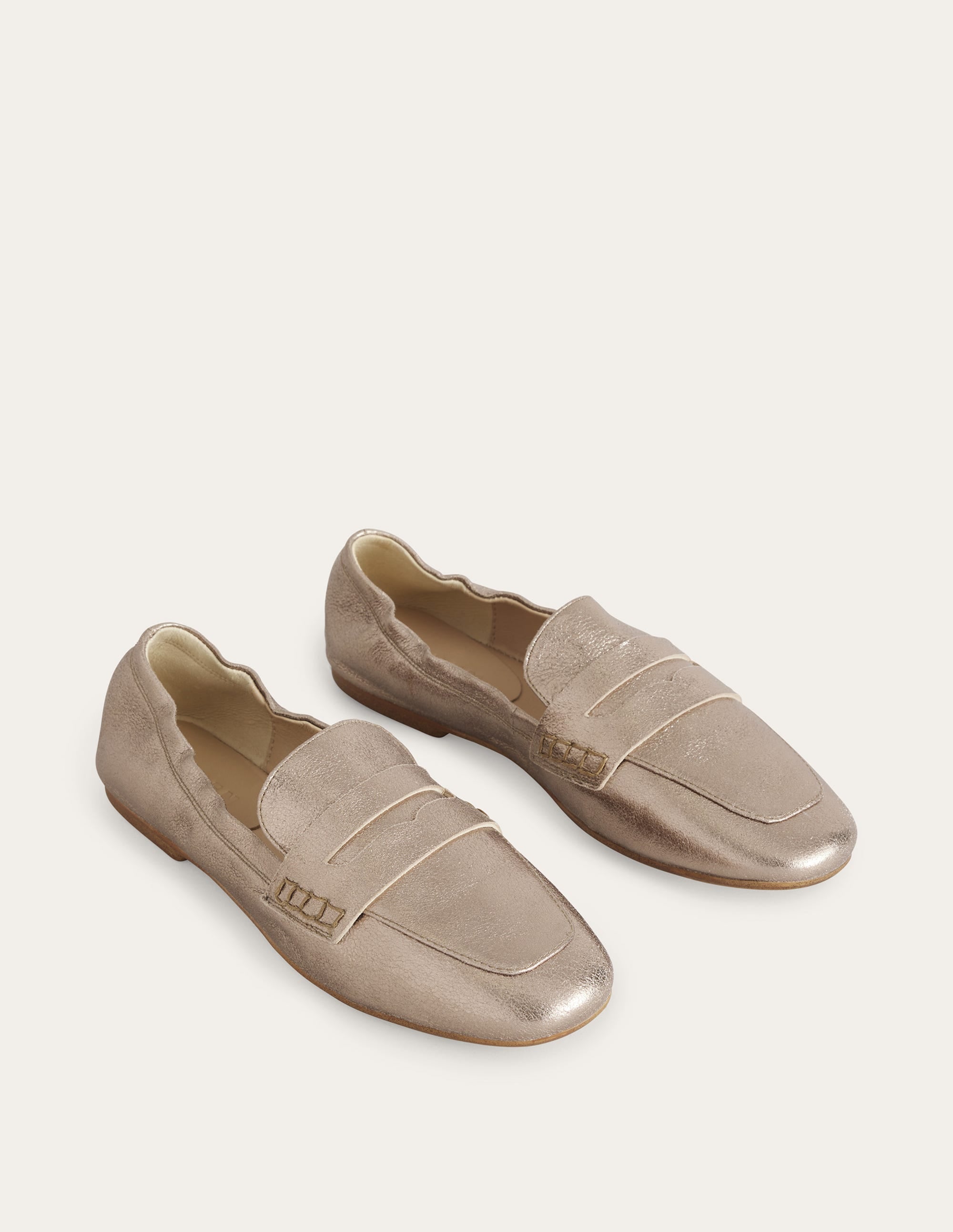 Loafer mit flexibler Sohle-Gold - Image 2
