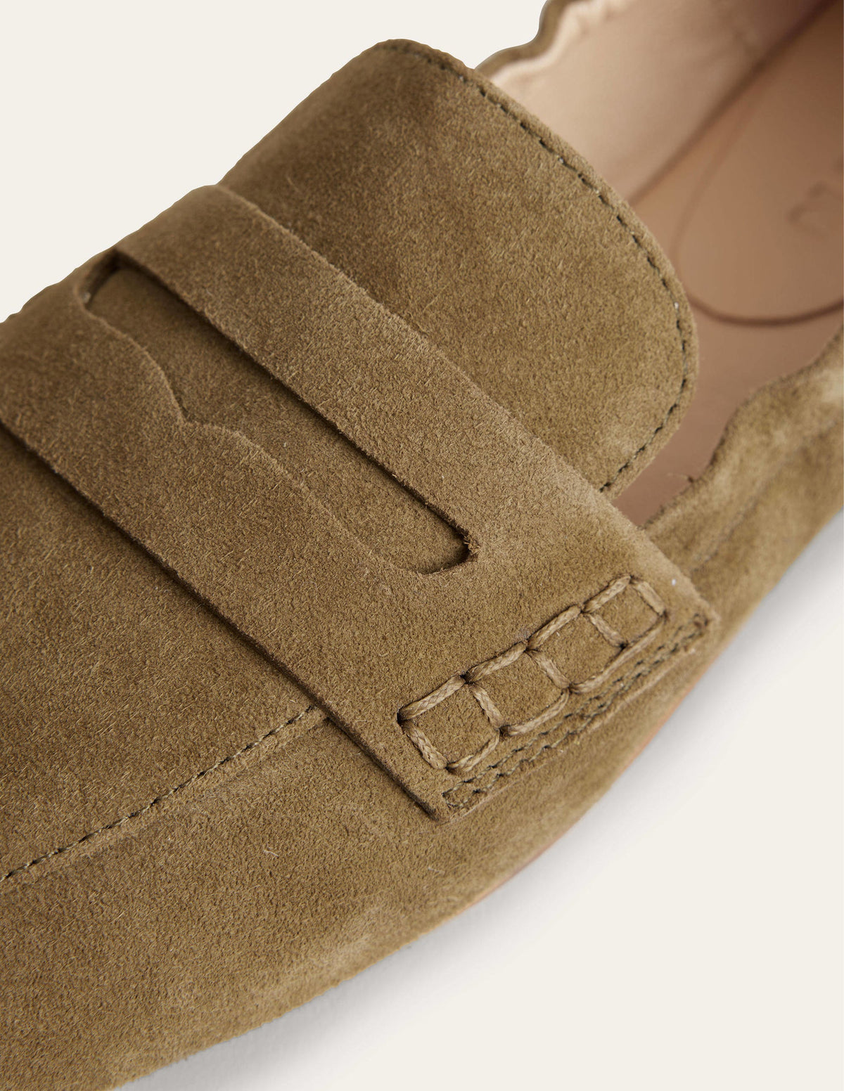 Loafer mit flexibler Sohle-Dunkles Olivgrün - Image 3