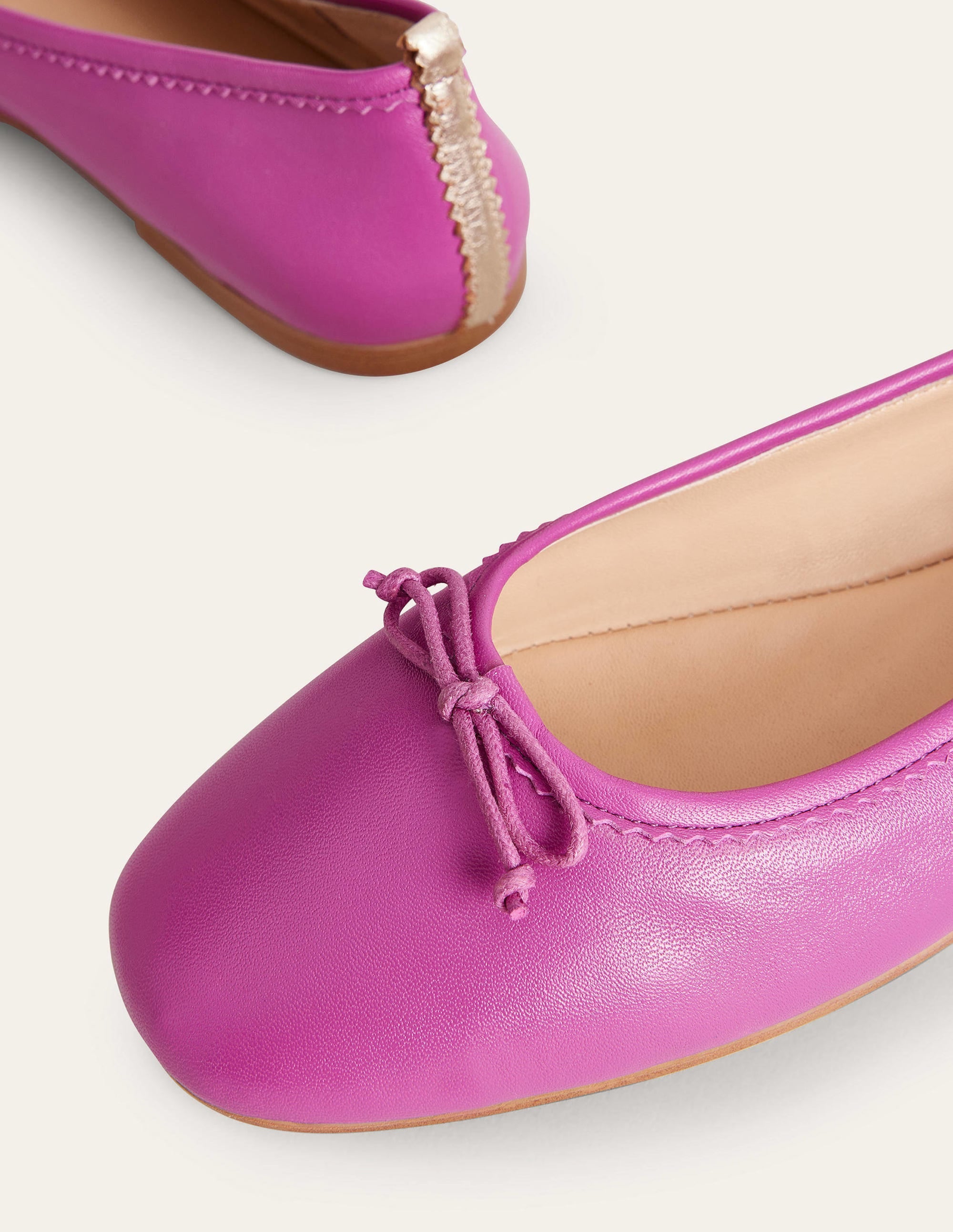 Kitty Ballerinas mit flexibler Sohle-Dunkles Magenta - Image 3