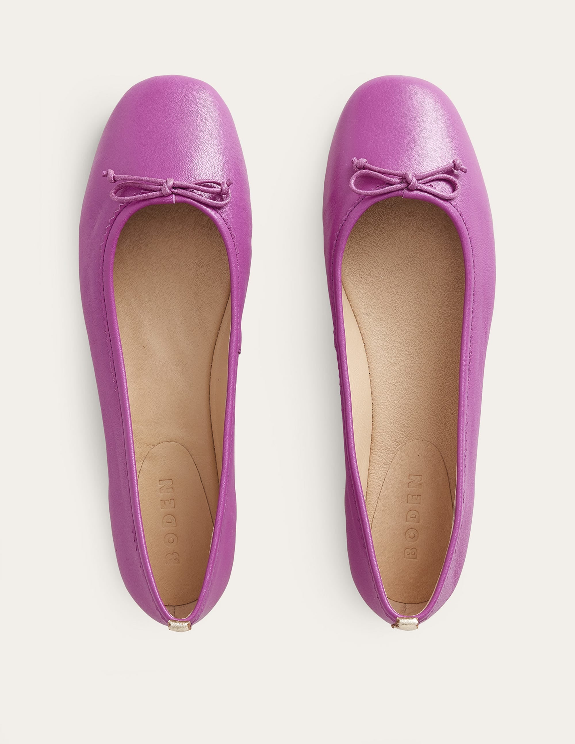Kitty Ballerinas mit flexibler Sohle-Dunkles Magenta - Image 4