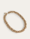 Perlenkette-Gold