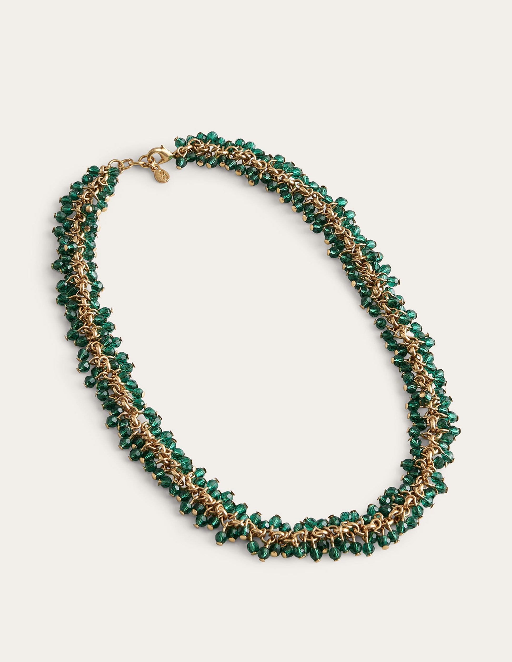 Collier en perles-Vert-2