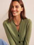 Collier en perles-Vert
