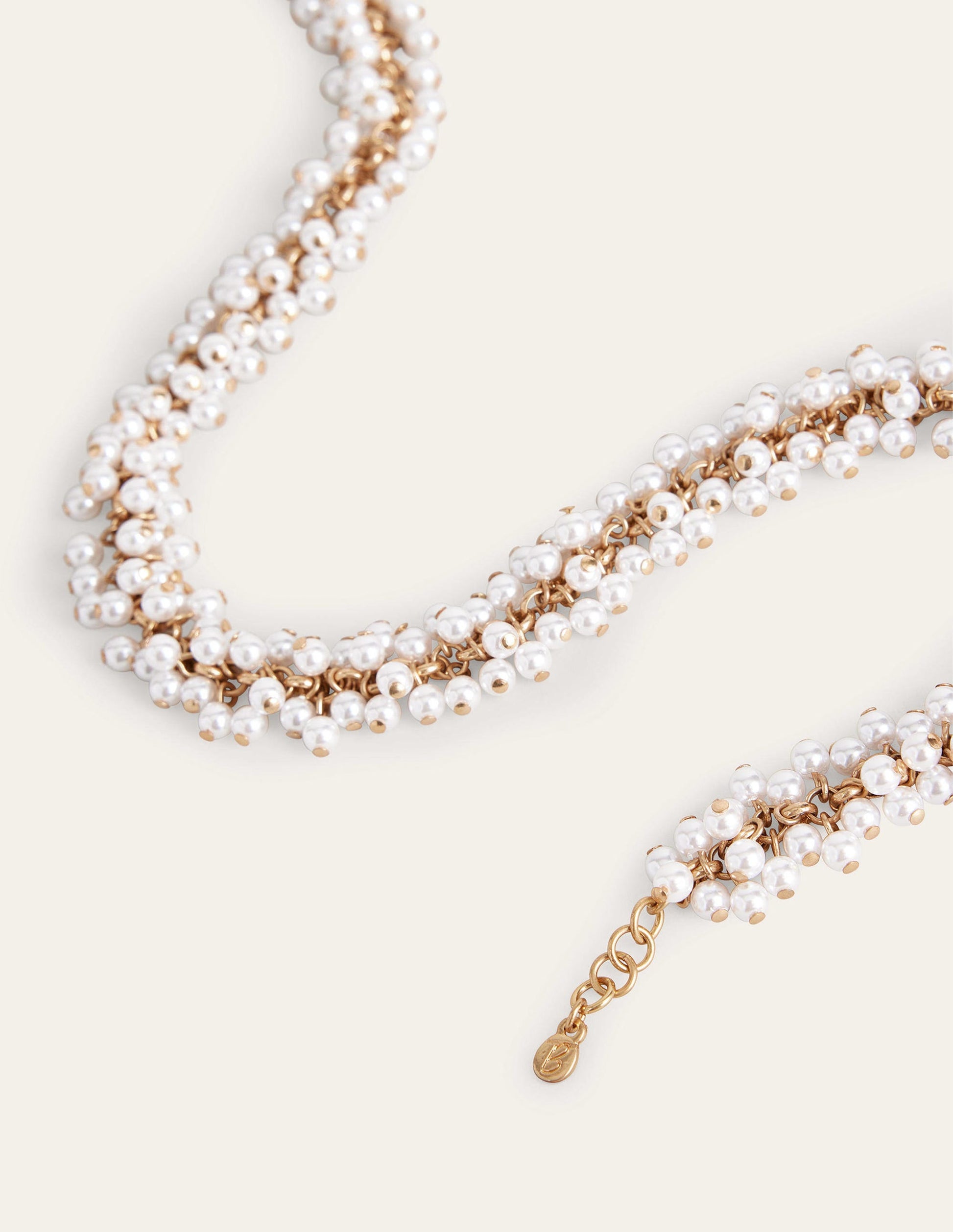 Beaded Necklace-Pearl-3