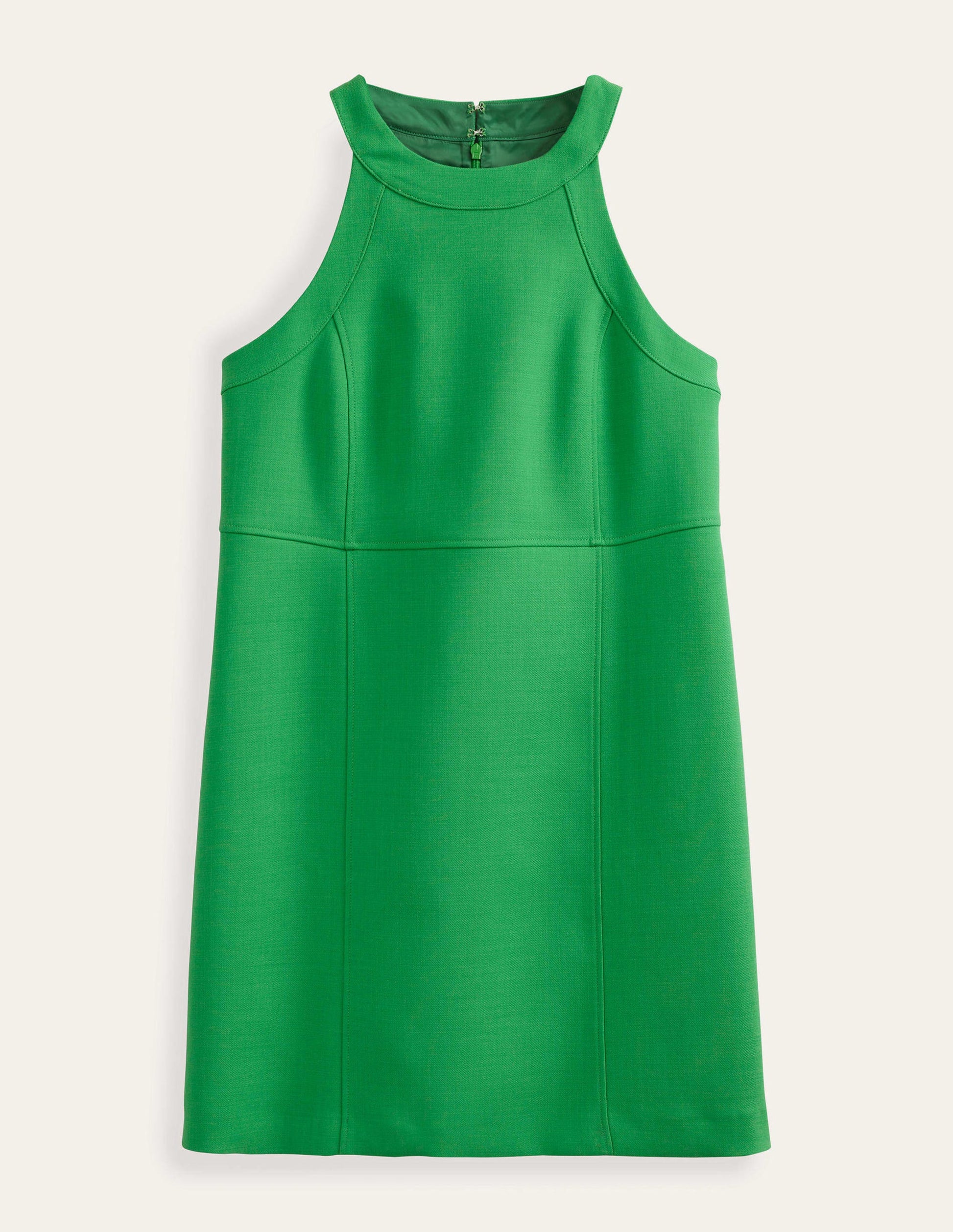 Mini-robe fourreau sans manches-Abeille verte-7
