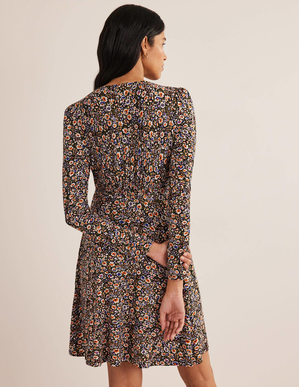 Jersey-Minikleid-Bunt, Paradiesblüten - Image 3