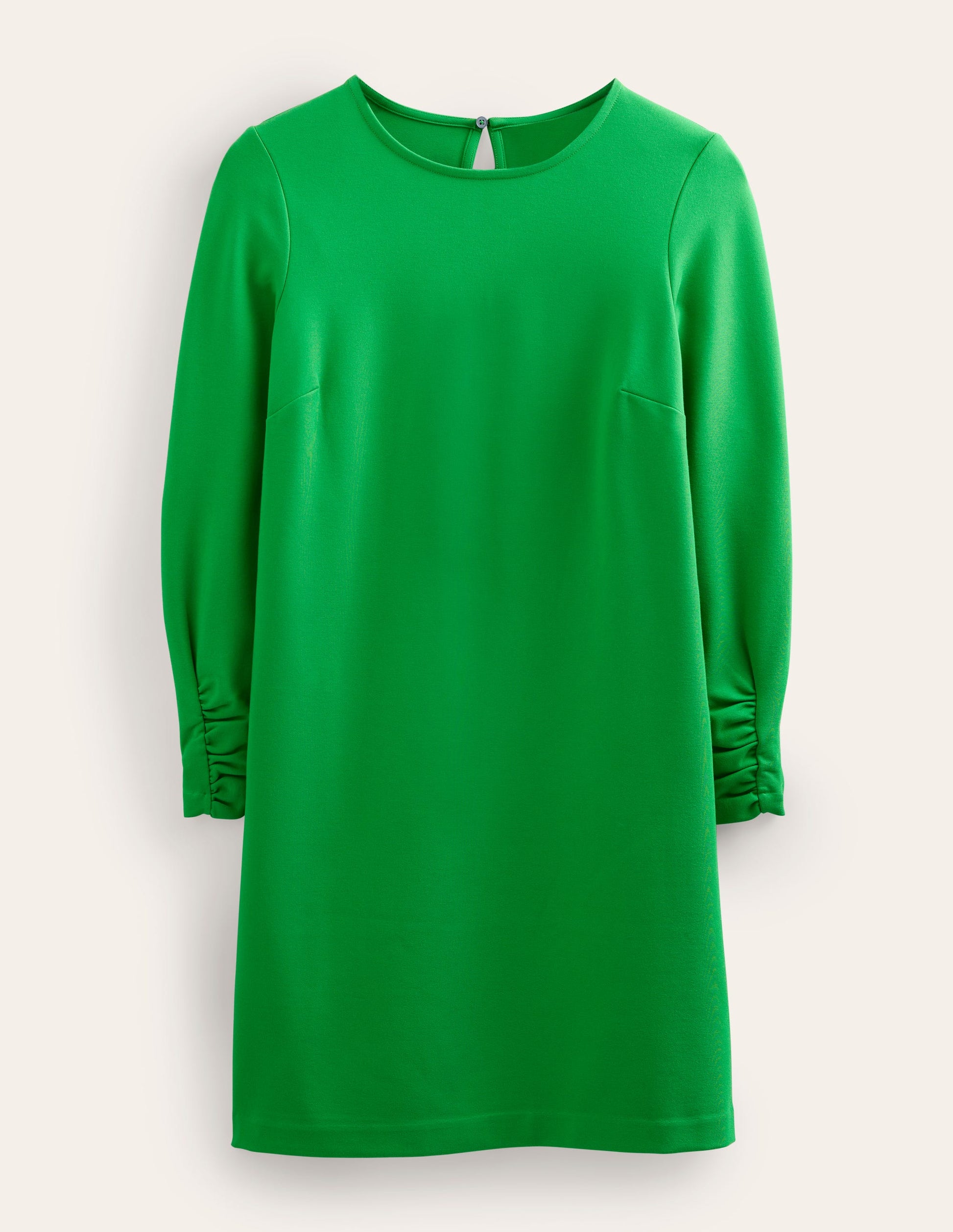Statement-Minikleid aus Jersey-Grün-6