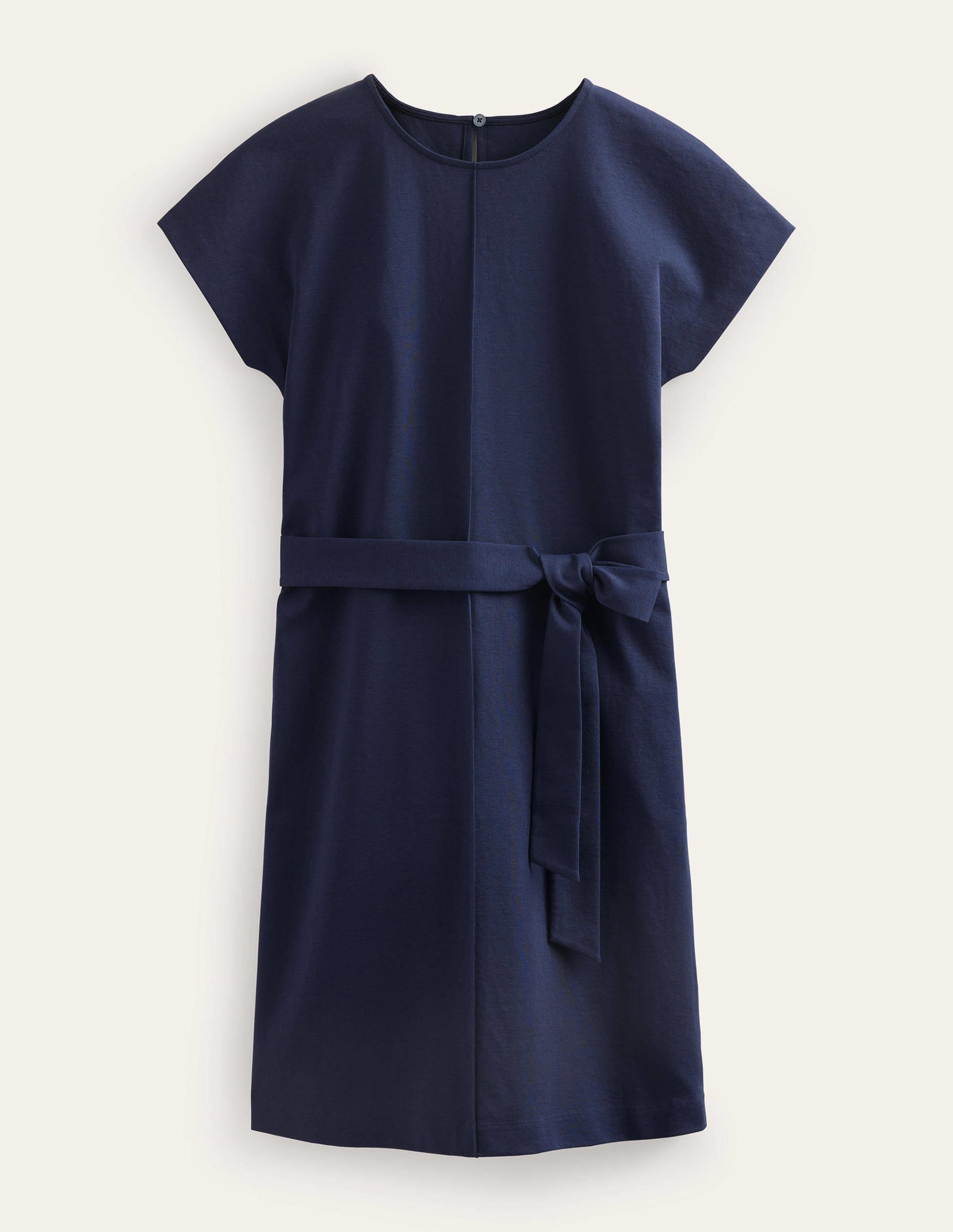 Tara T-Shirt-Kleid aus Jersey-Marineblau - Image 5