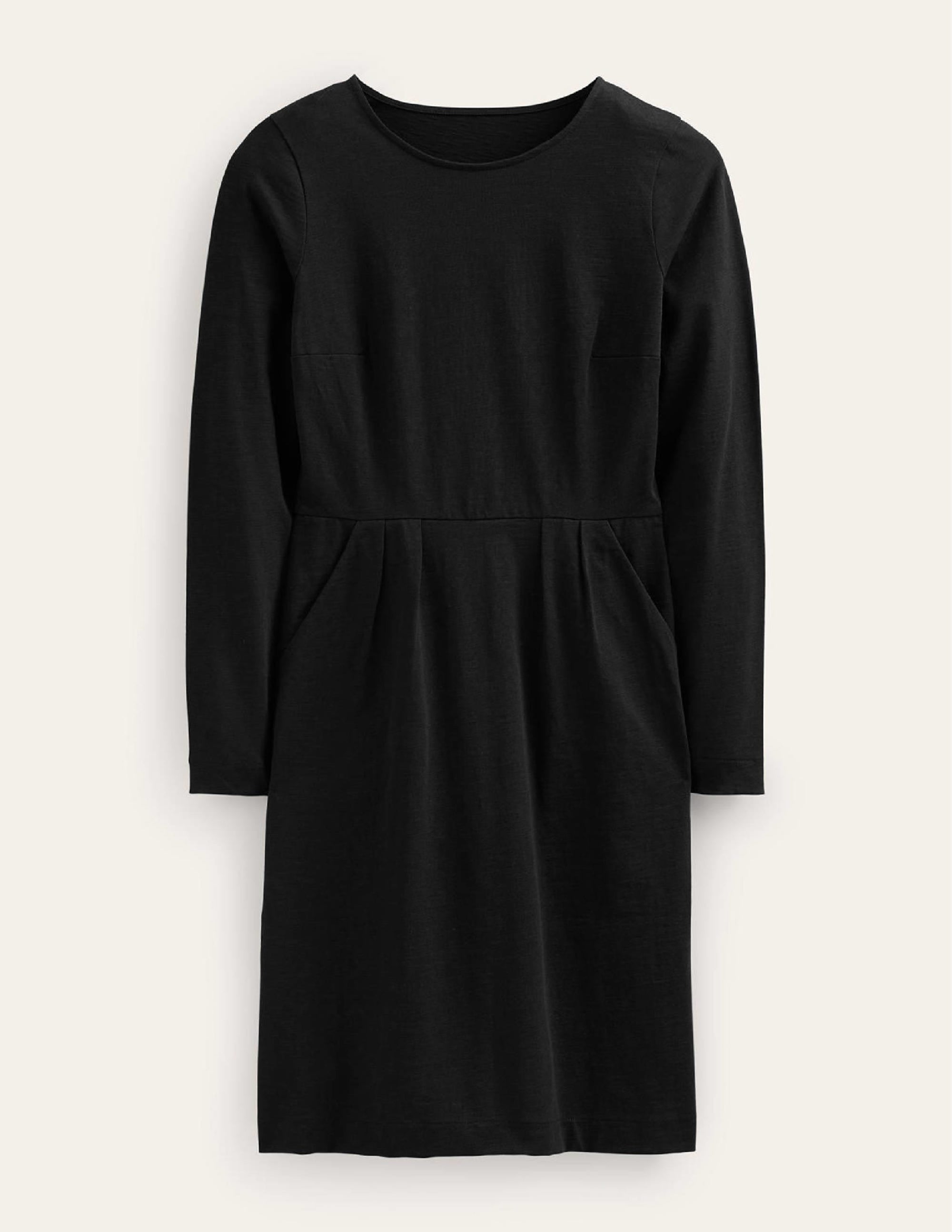 Penelope Jersey-Kleid-Schwarz - Image 5