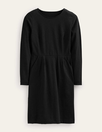 Penelope Jersey-Kleid-Schwarz-5