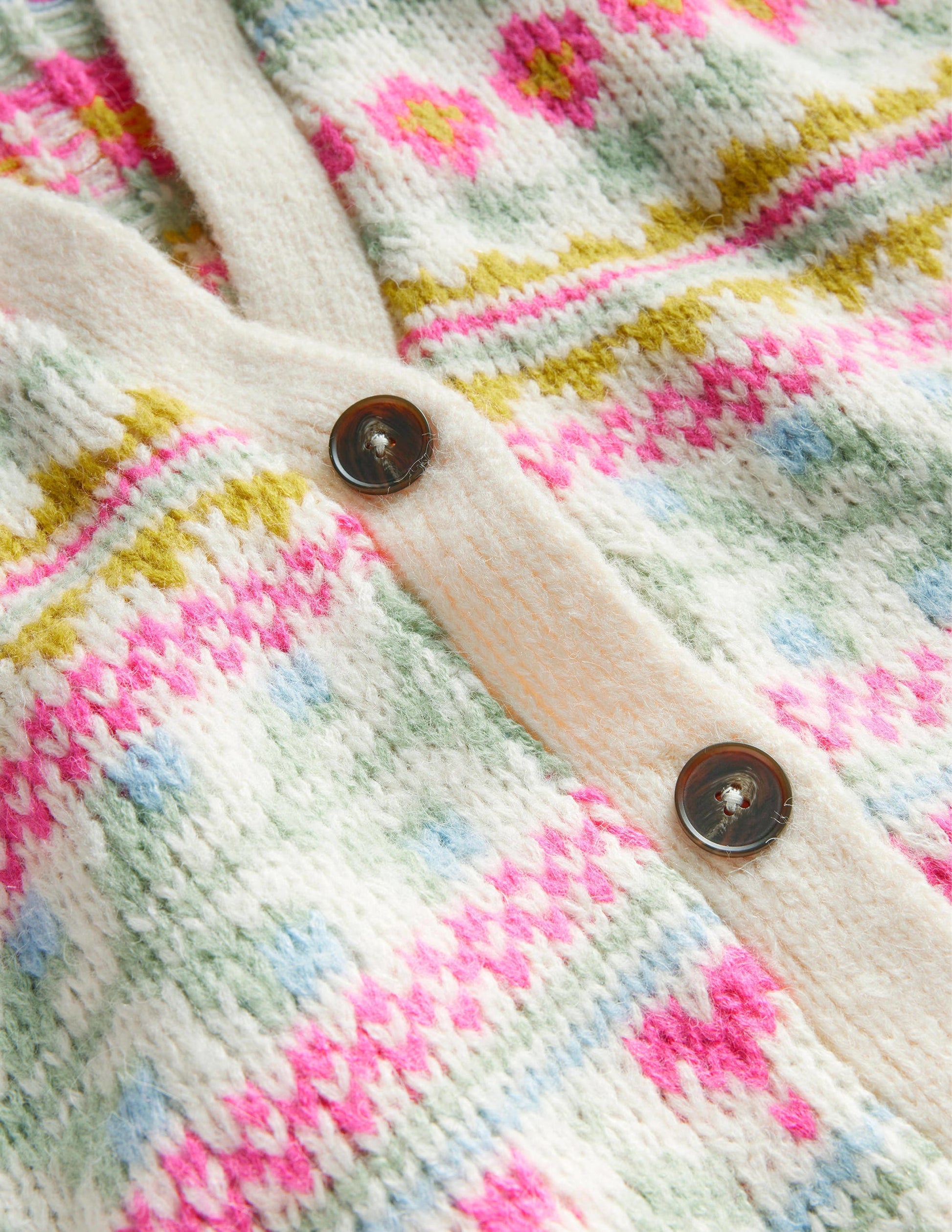 Flauschiger Fair-Isle-Cardigan-Naturweiß/Bunt, Fair-Isle-Muster-7
